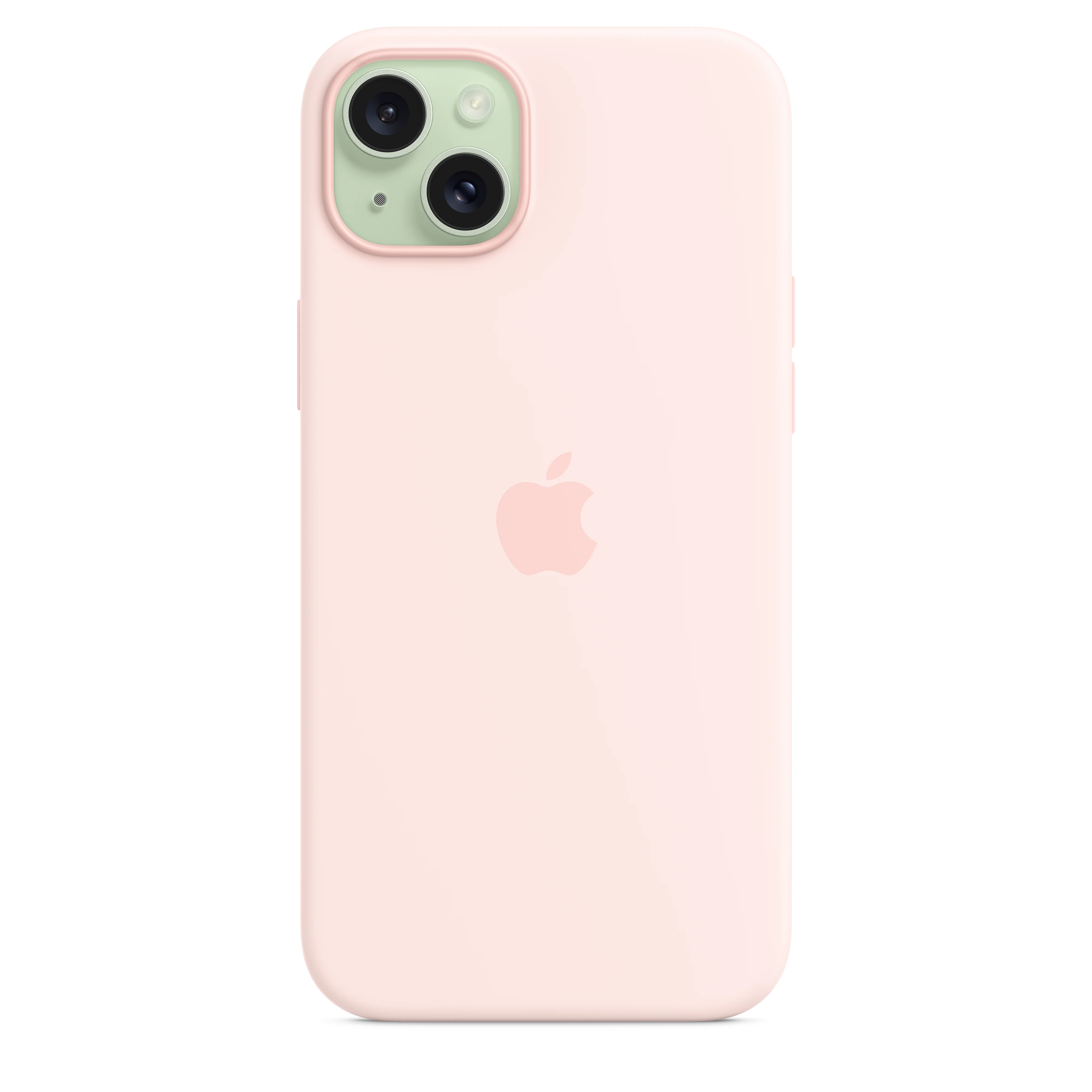 iPhone¬†15¬†Plus Silicone Case with MagSafe - Light¬†Pink - Image 4