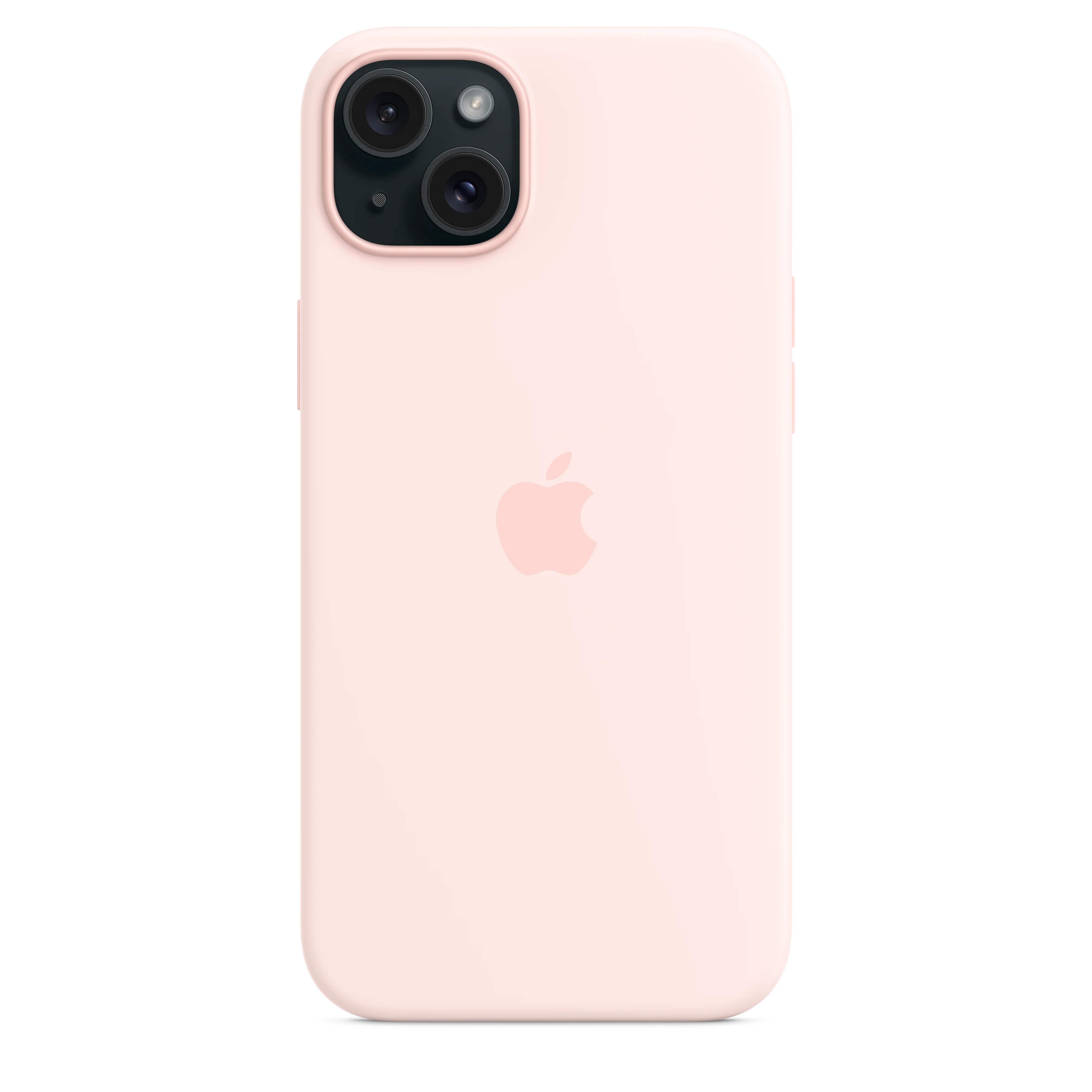 iPhone¬†15¬†Plus Silicone Case with MagSafe - Light¬†Pink - Image 5