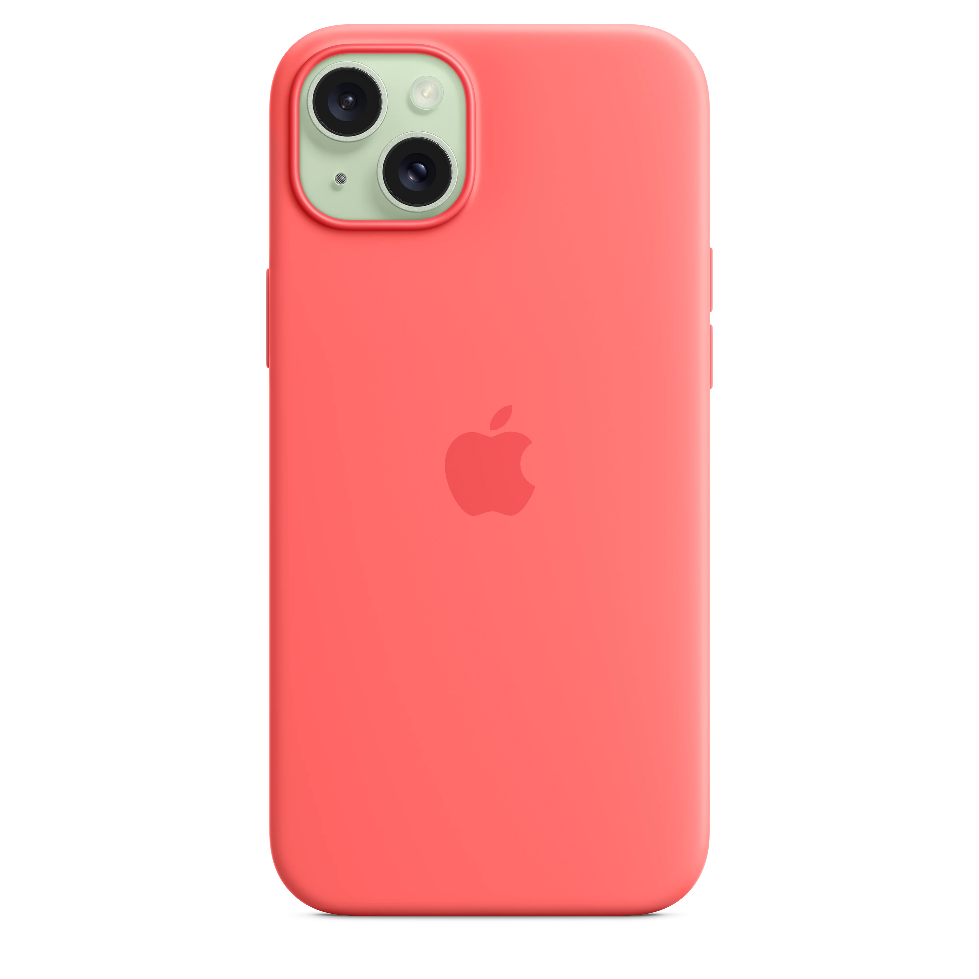 iPhone¬†15¬†Plus Silicone Case with MagSafe - Guava - Image 4