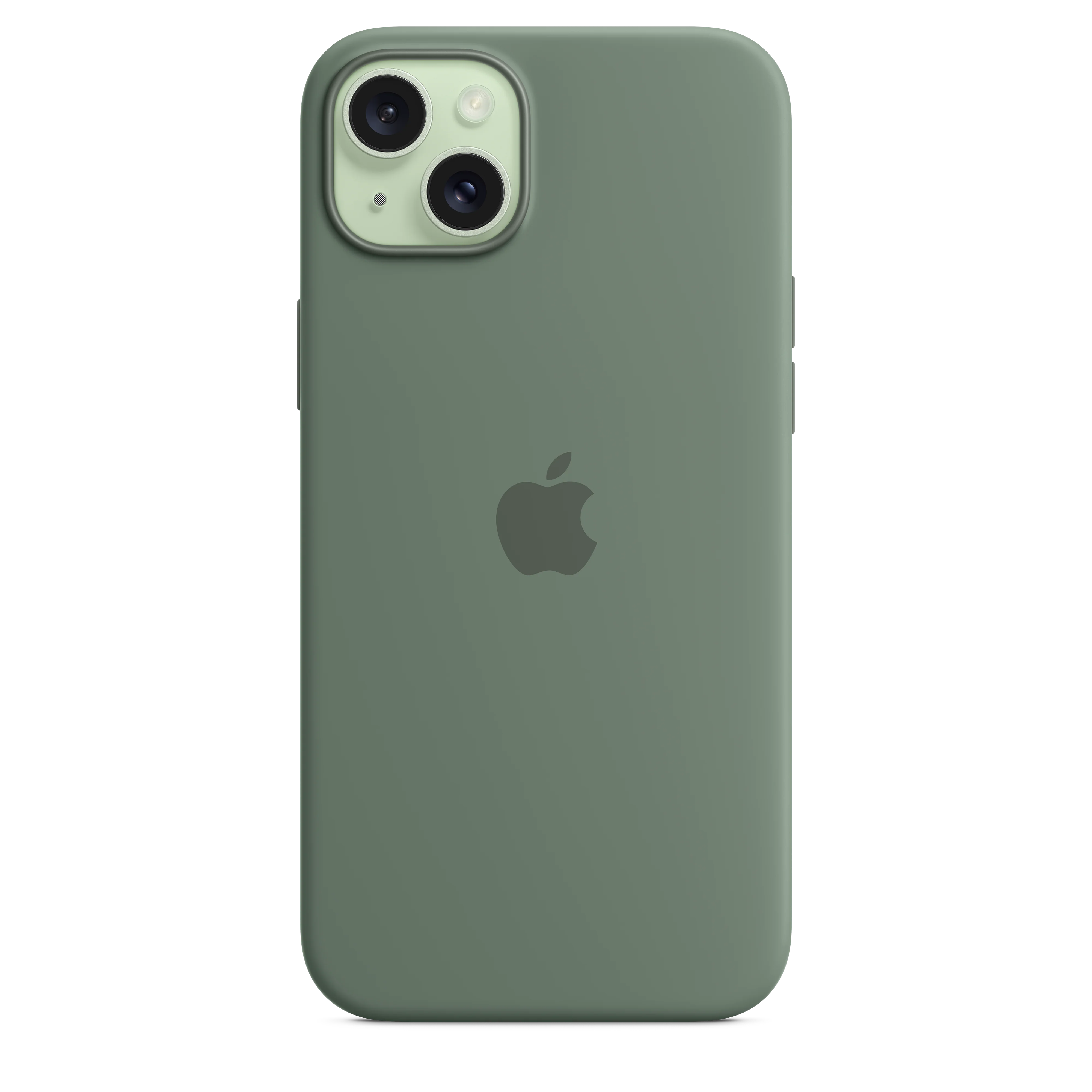 iPhone¬†15¬†Plus Silicone Case with MagSafe - Cypress - Image 4
