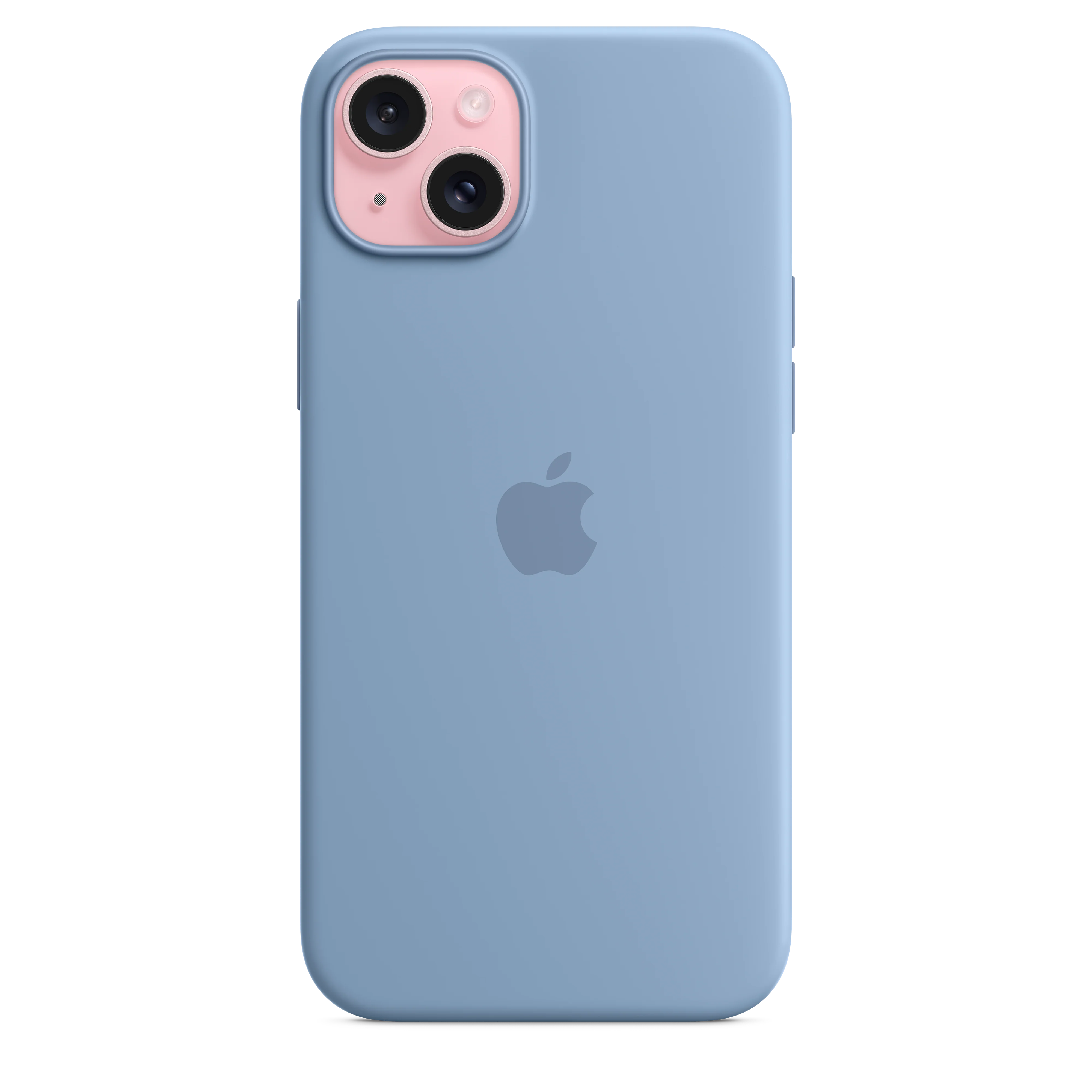 iPhone¬†15¬†Plus Silicone Case with MagSafe - Winter¬†Blue - Image 2