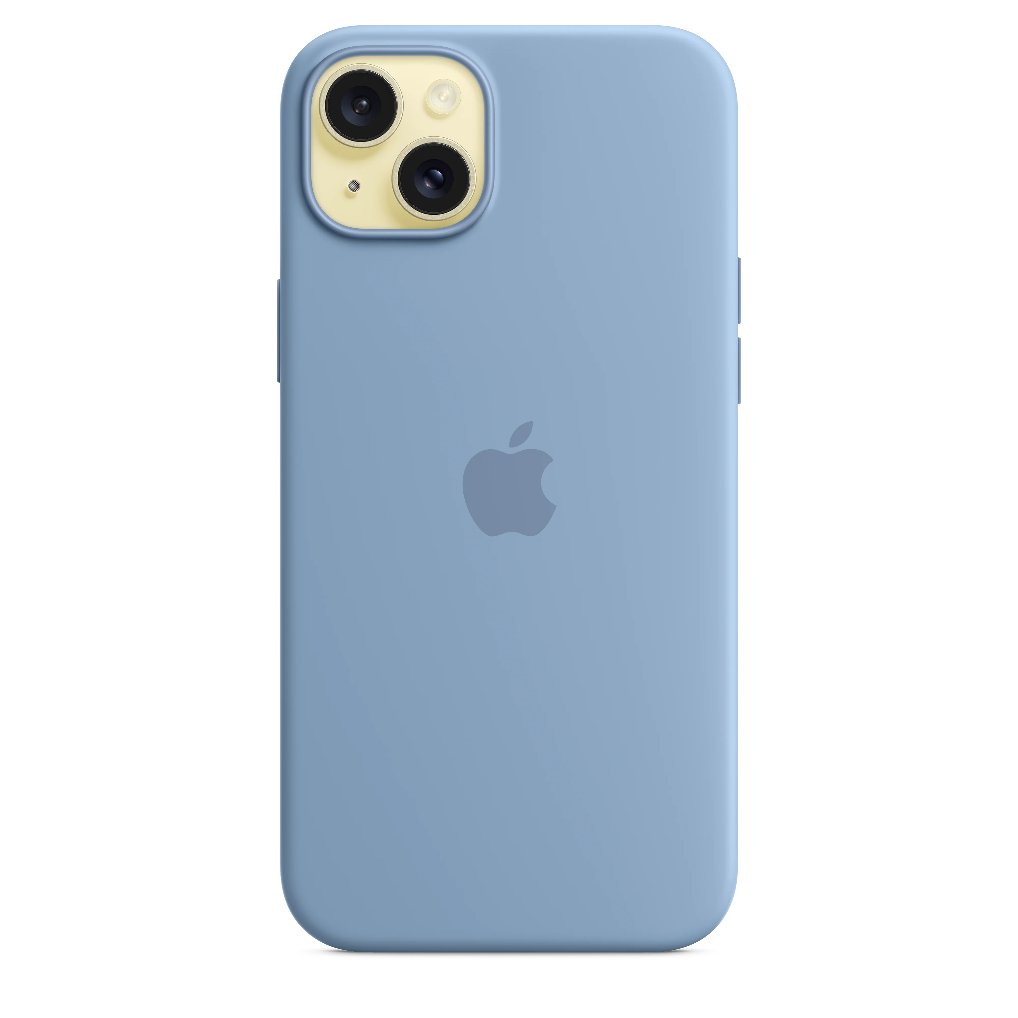 iPhone¬†15¬†Plus Silicone Case with MagSafe - Winter¬†Blue - Image 3