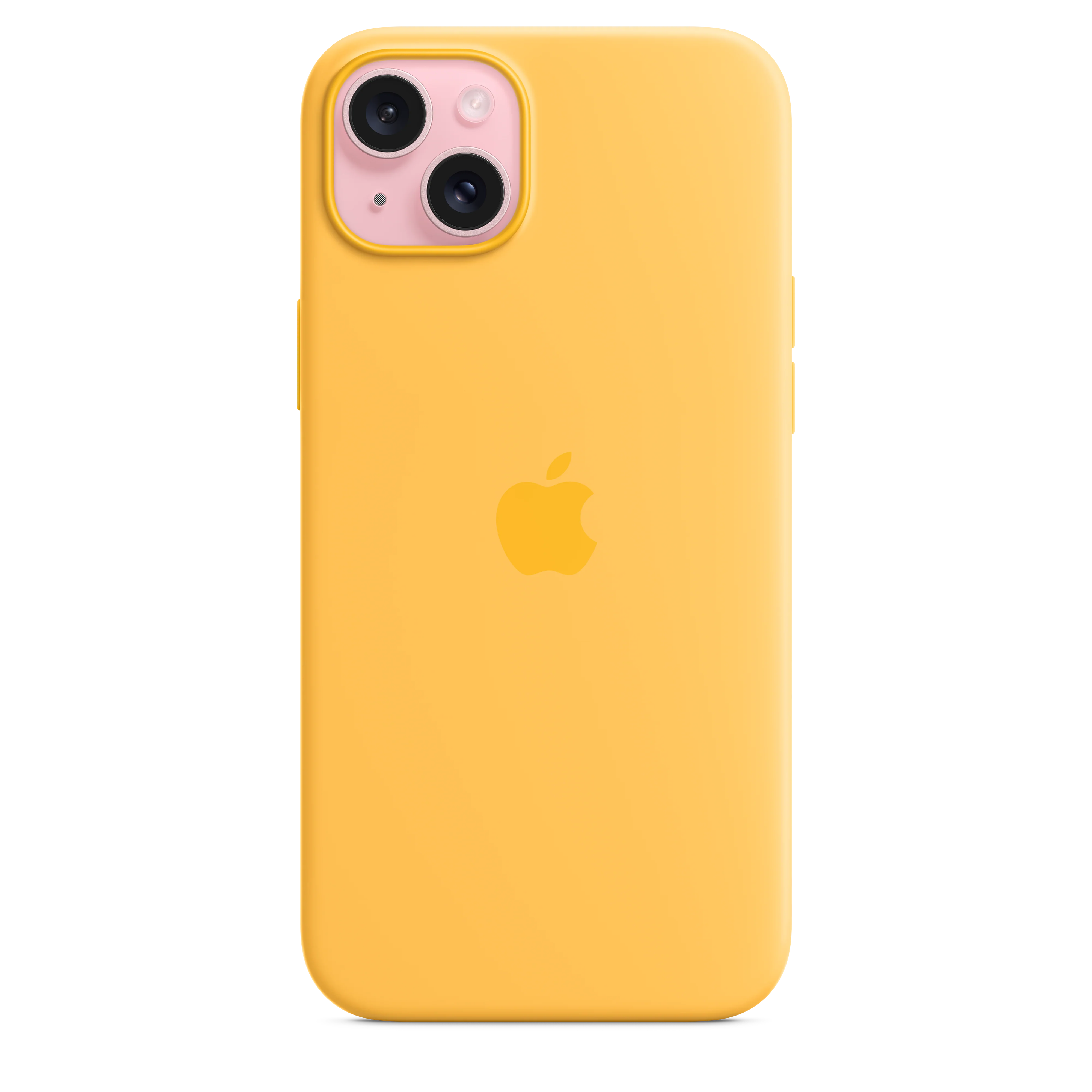 iPhone 15 Plus Silicone Case with MagSafe - Sunshine - Image 2