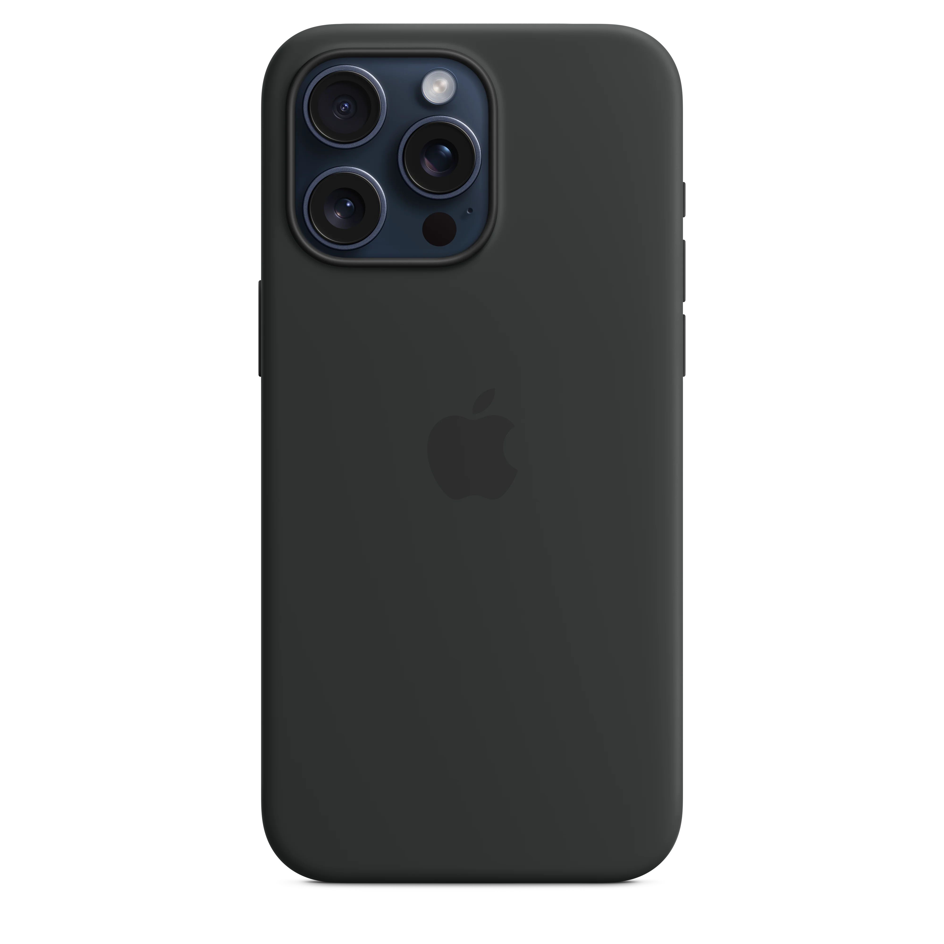 iPhone¬†15¬†Pro¬†Max Silicone Case with MagSafe - Black - Image 2