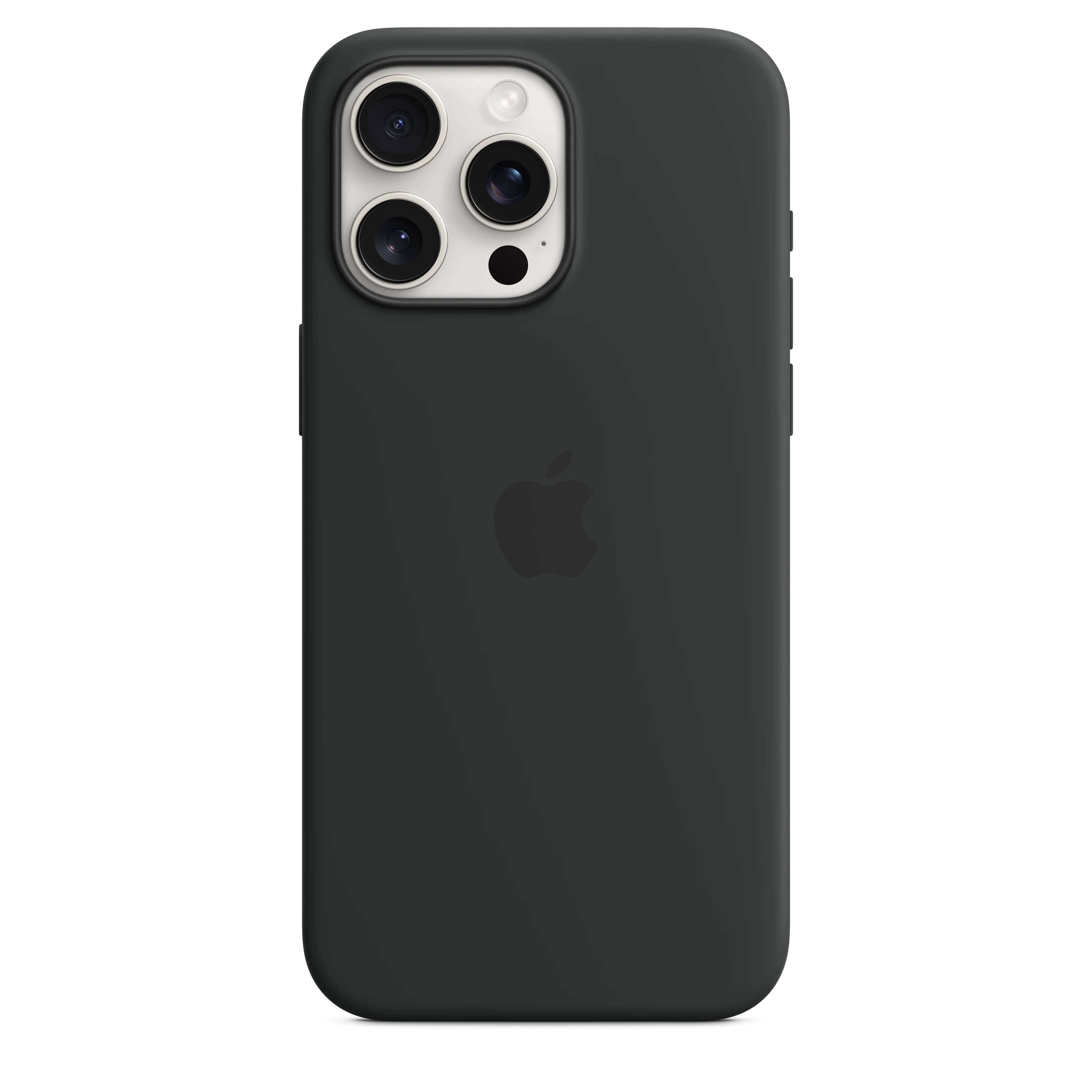 iPhone¬†15¬†Pro¬†Max Silicone Case with MagSafe - Black - Image 3