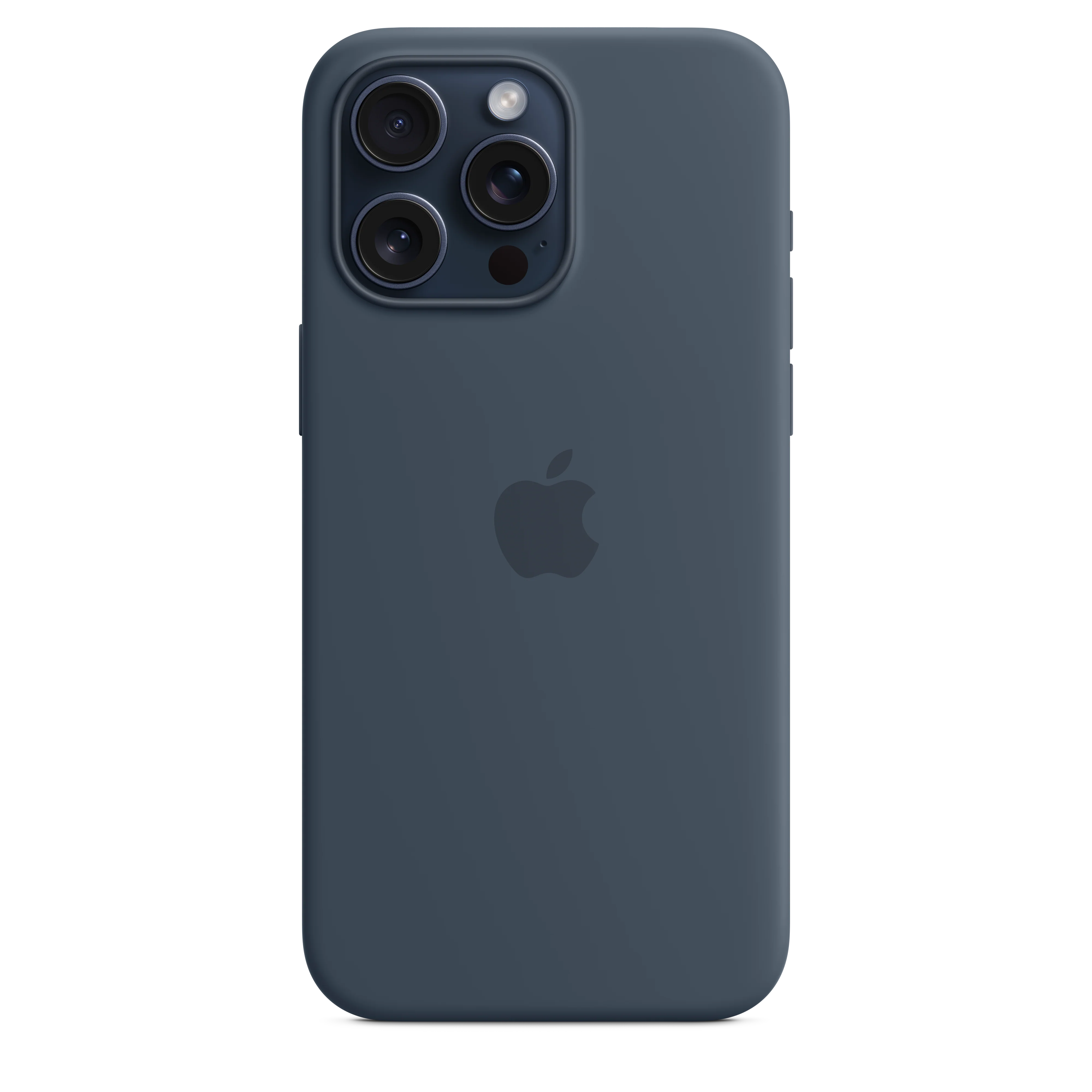 iPhone¬†15¬†Pro¬†Max Silicone Case with MagSafe - Storm¬†Blue - Image 2
