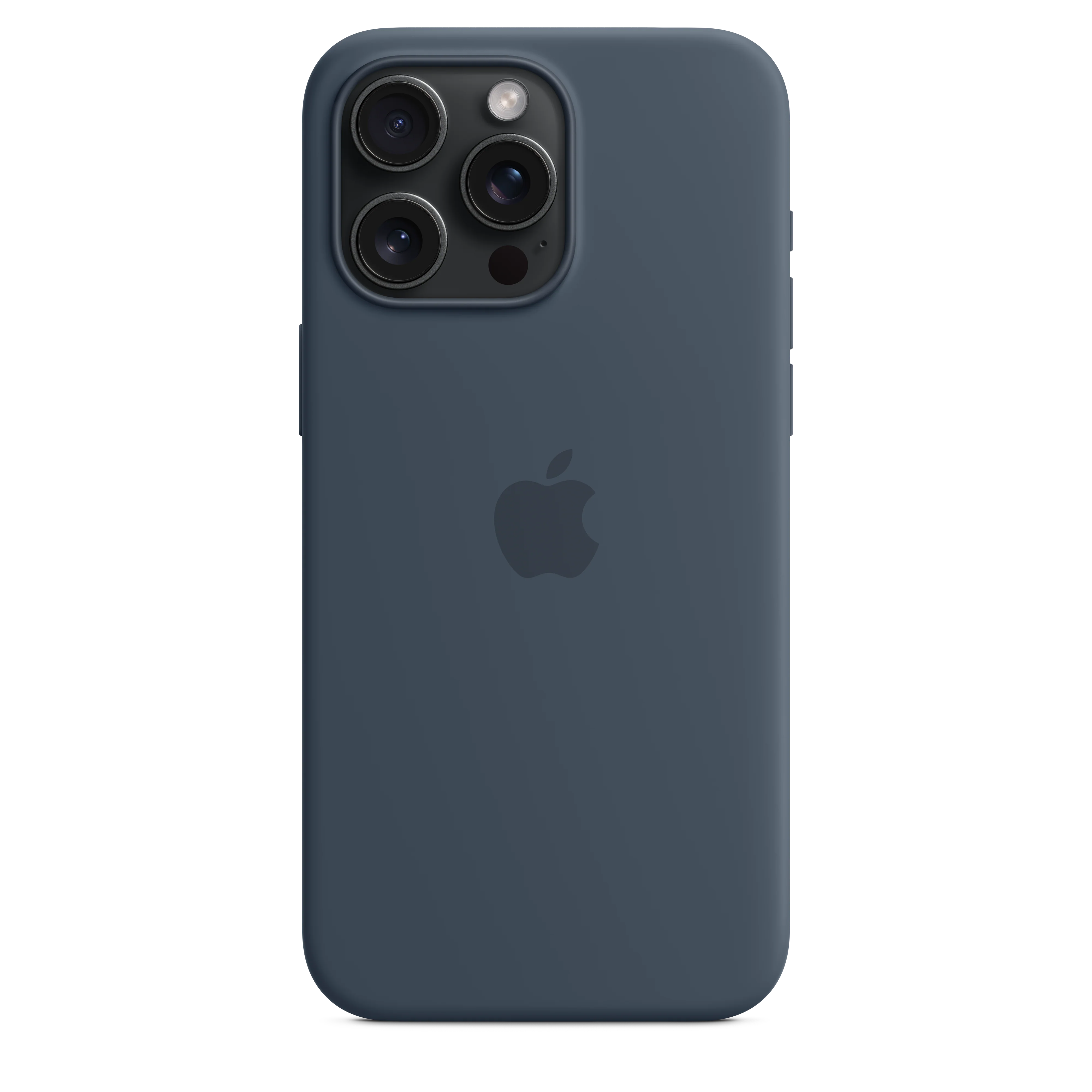 iPhone¬†15¬†Pro¬†Max Silicone Case with MagSafe - Storm¬†Blue - Image 4