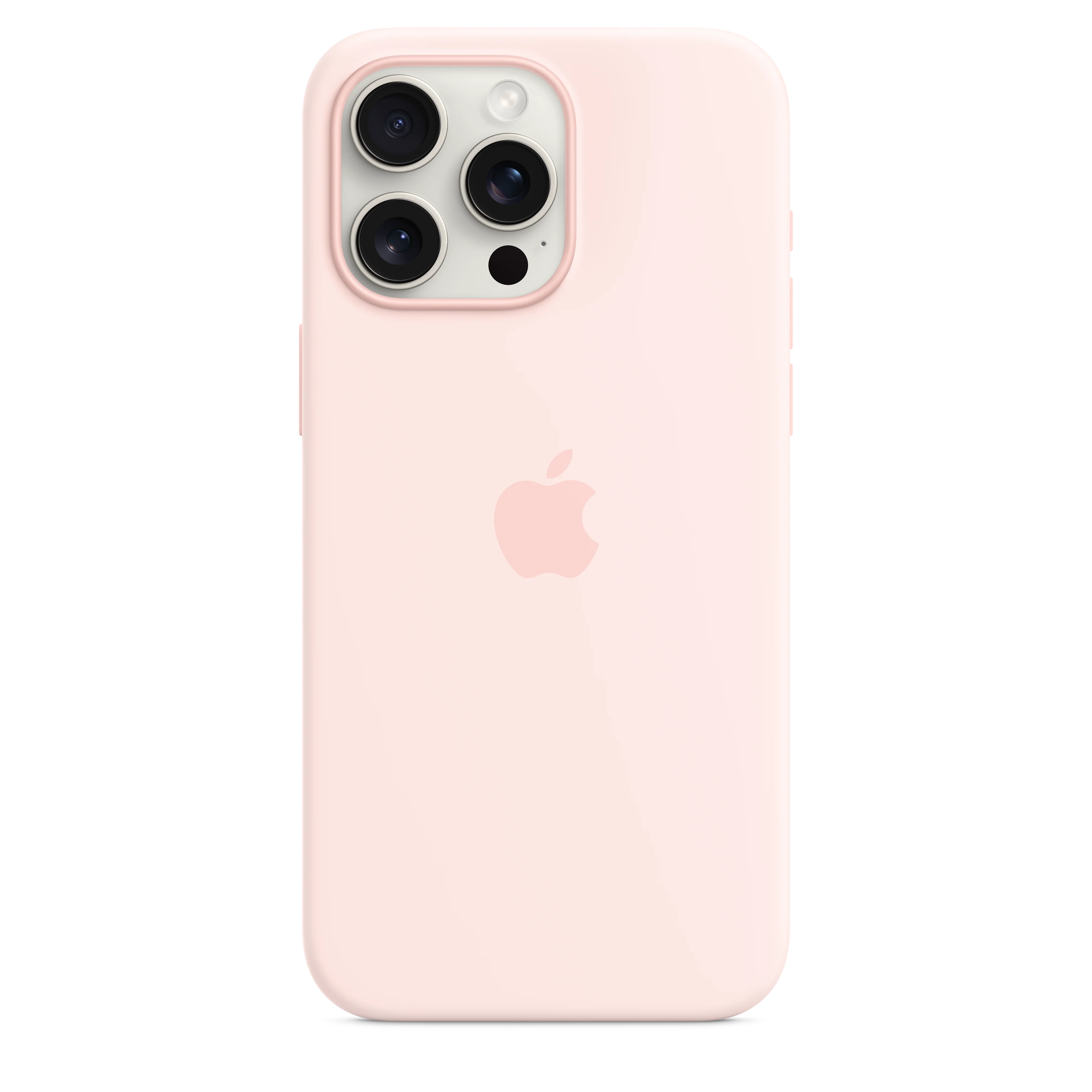 iPhone¬†15¬†Pro¬†Max Silicone Case with MagSafe - Light¬†Pink - Image 3