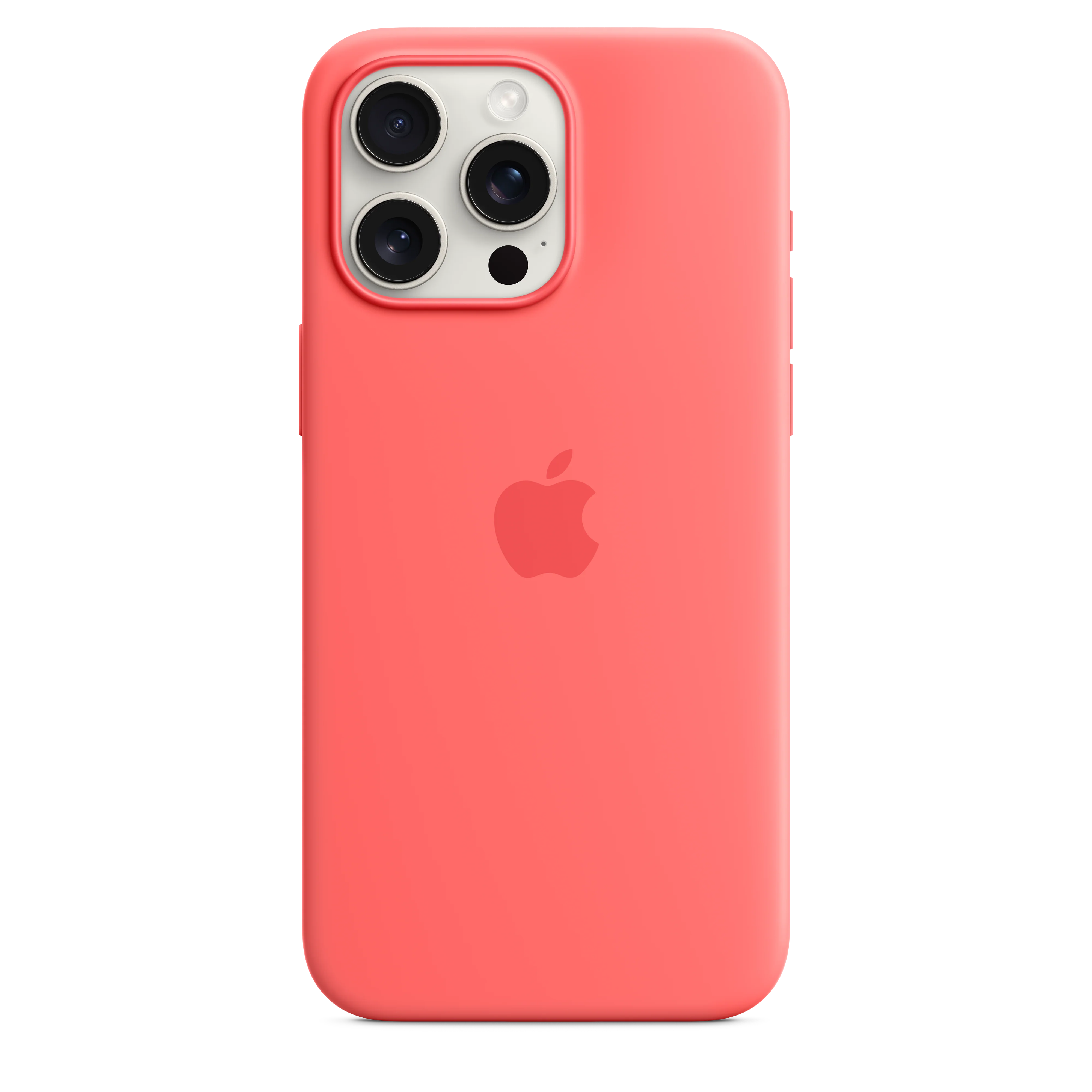iPhone¬†15¬†Pro¬†Max Silicone Case with MagSafe - Guava - Image 3