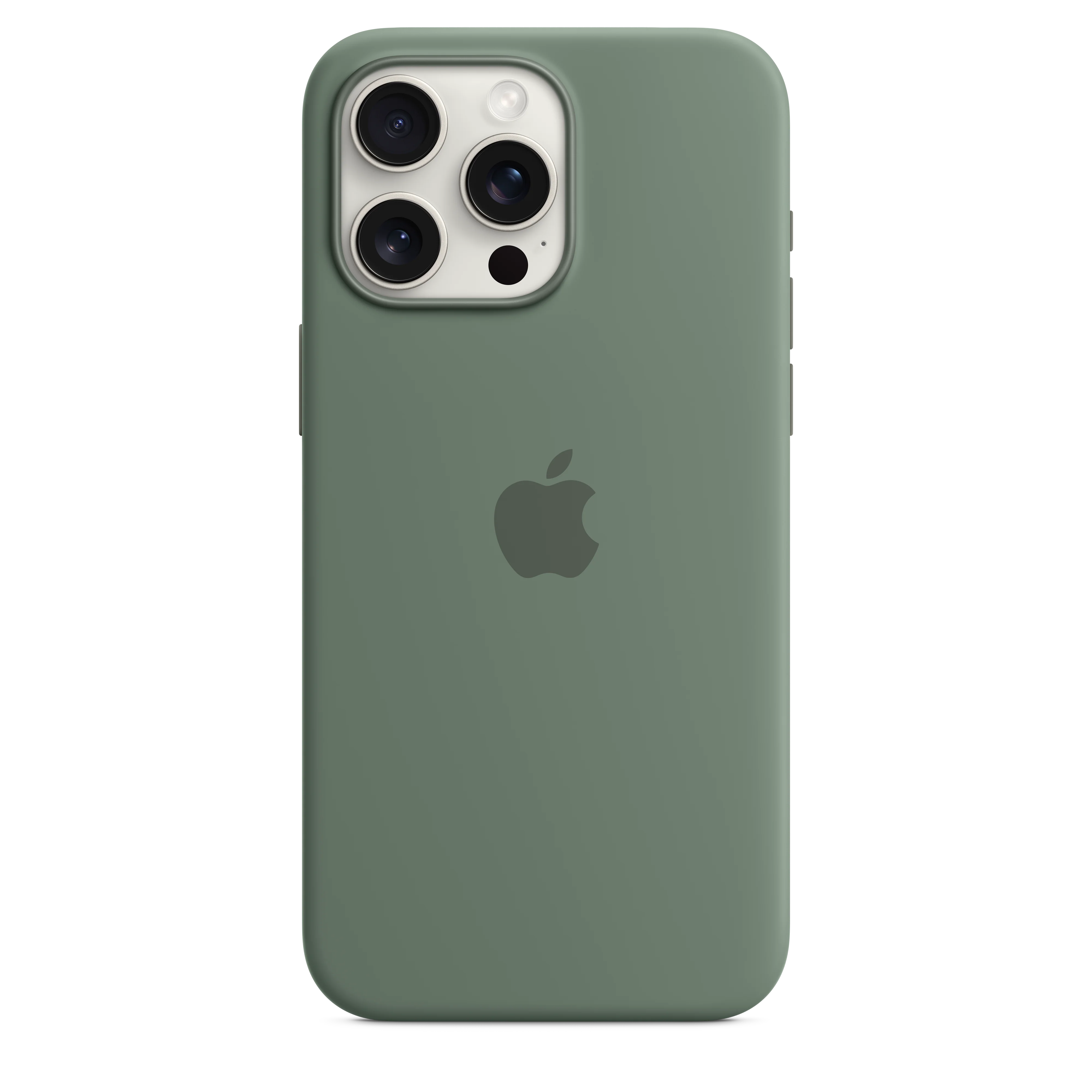 iPhone¬†15¬†Pro¬†Max Silicone Case with MagSafe - Cypress - Image 3