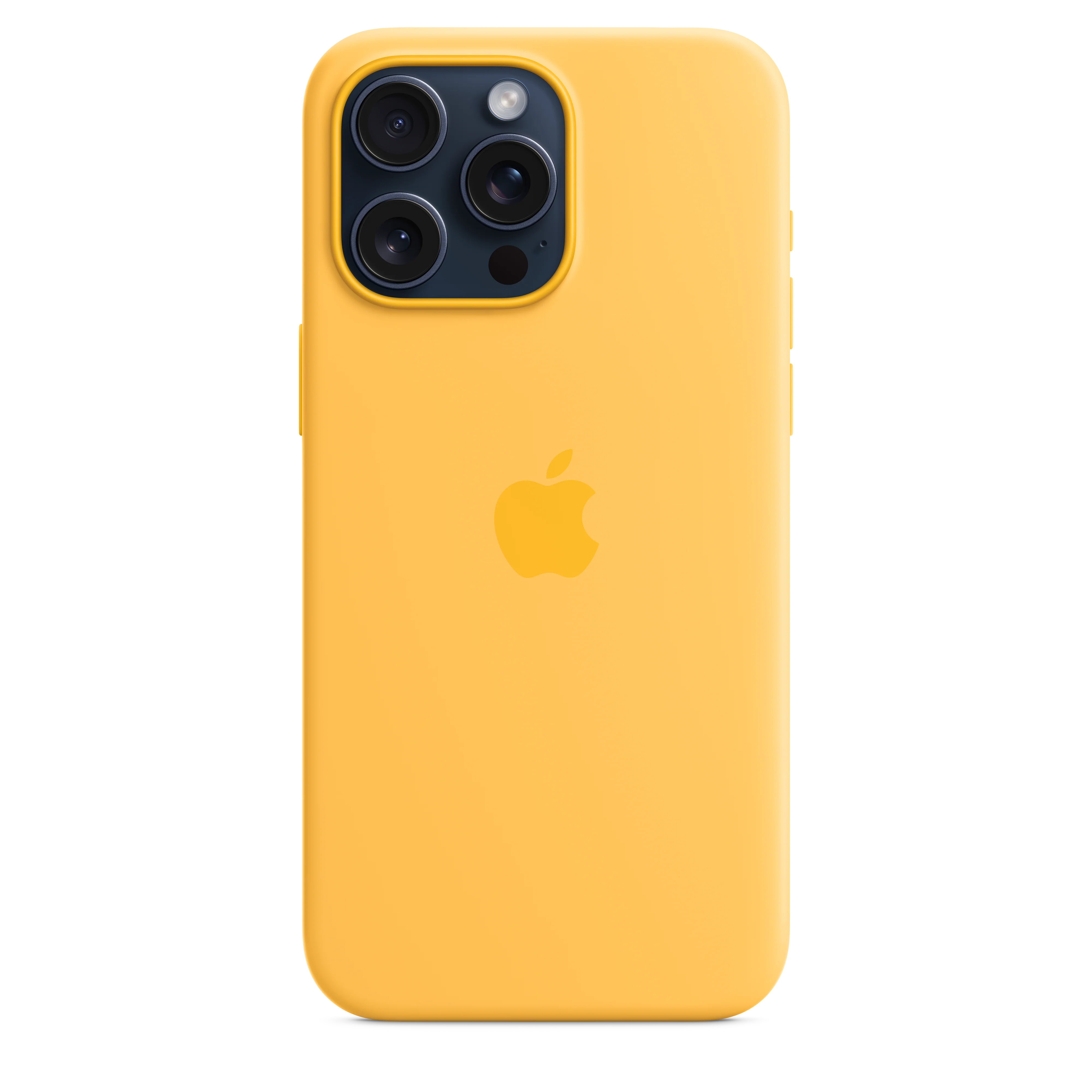 iPhone 15 Pro Max Silicone Case with MagSafe - Sunshine - Image 2