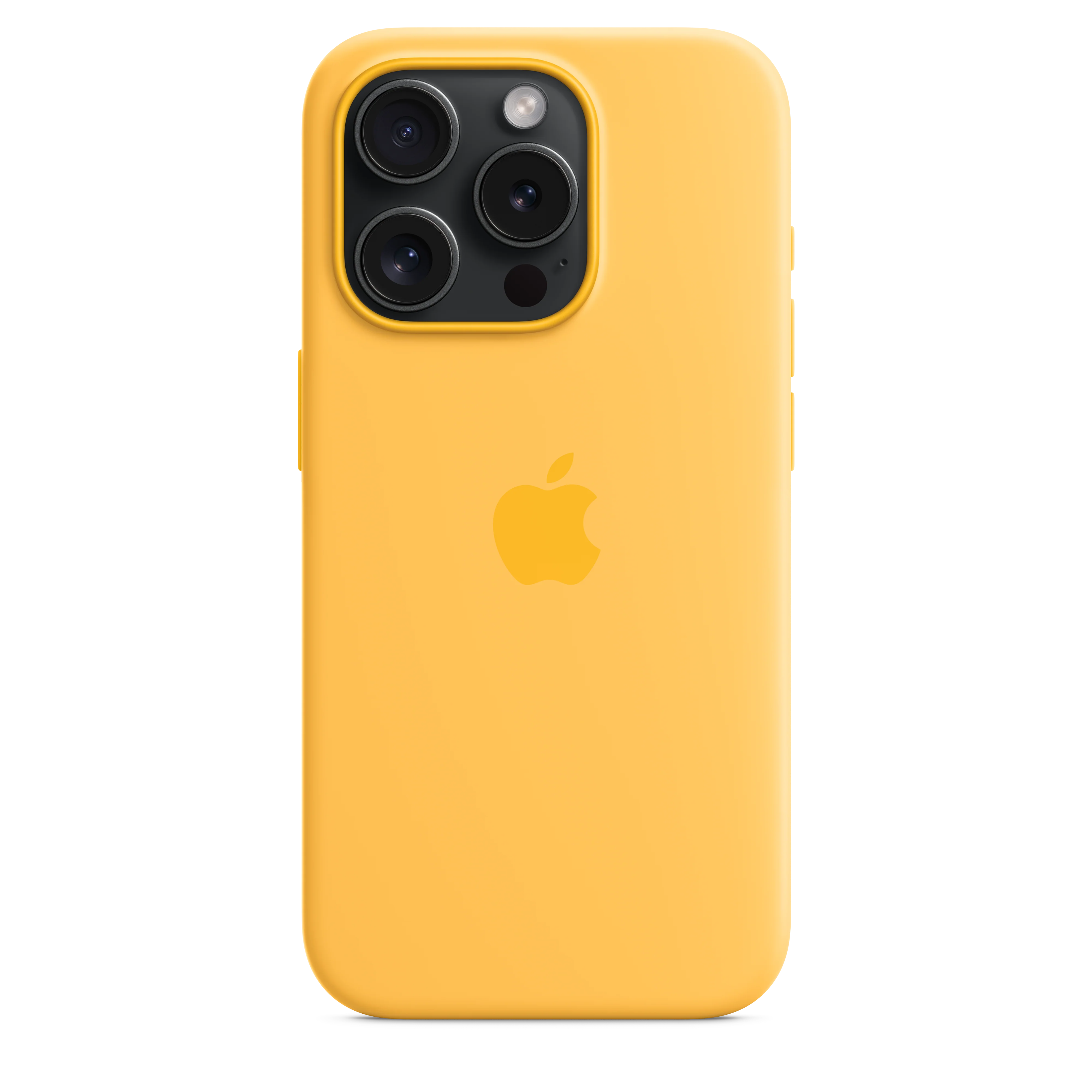 iPhone 15 Pro Silicone Case with MagSafe - Sunshine - Image 4