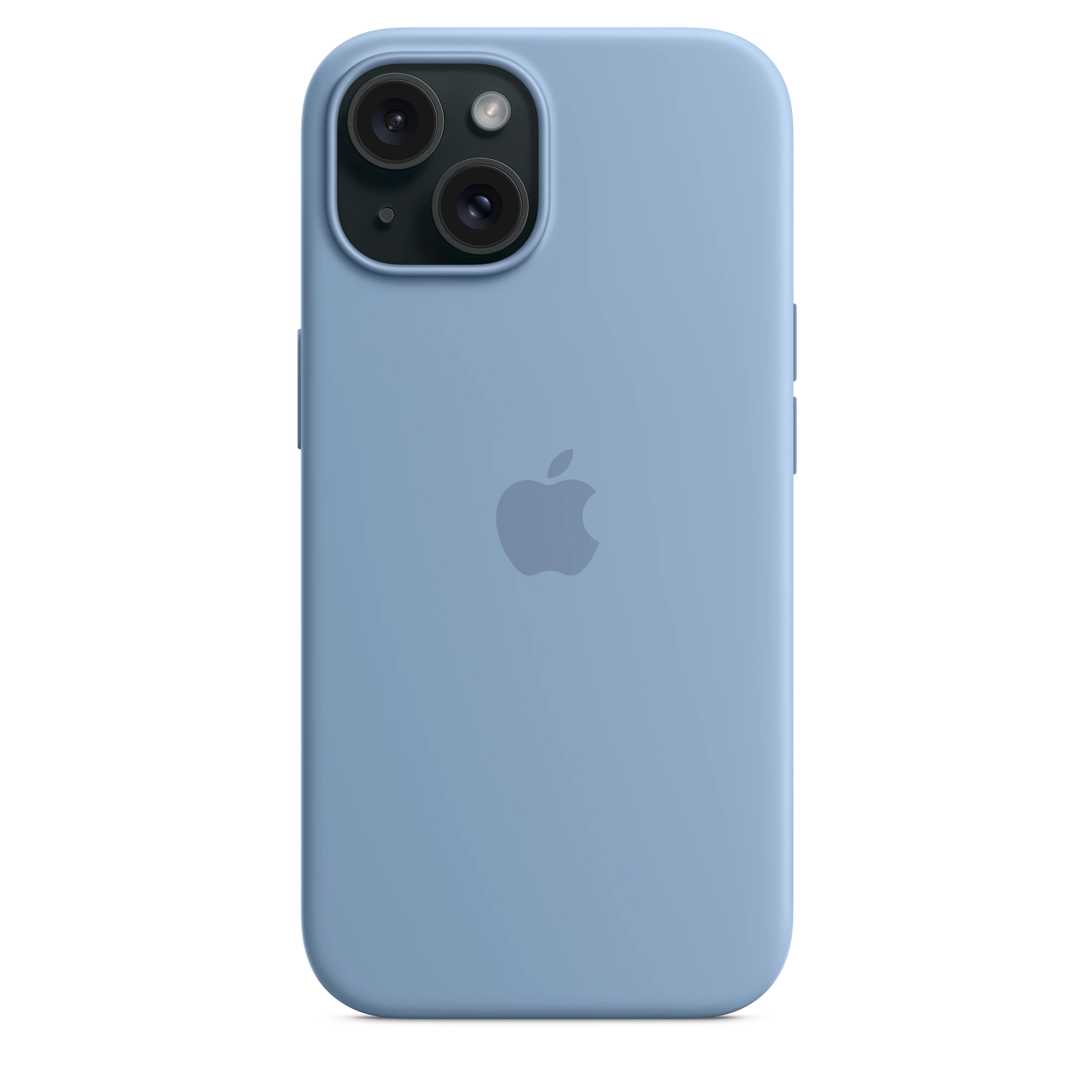 iPhone¬†15 Silicone Case with MagSafe - Winter¬†Blue - Image 5