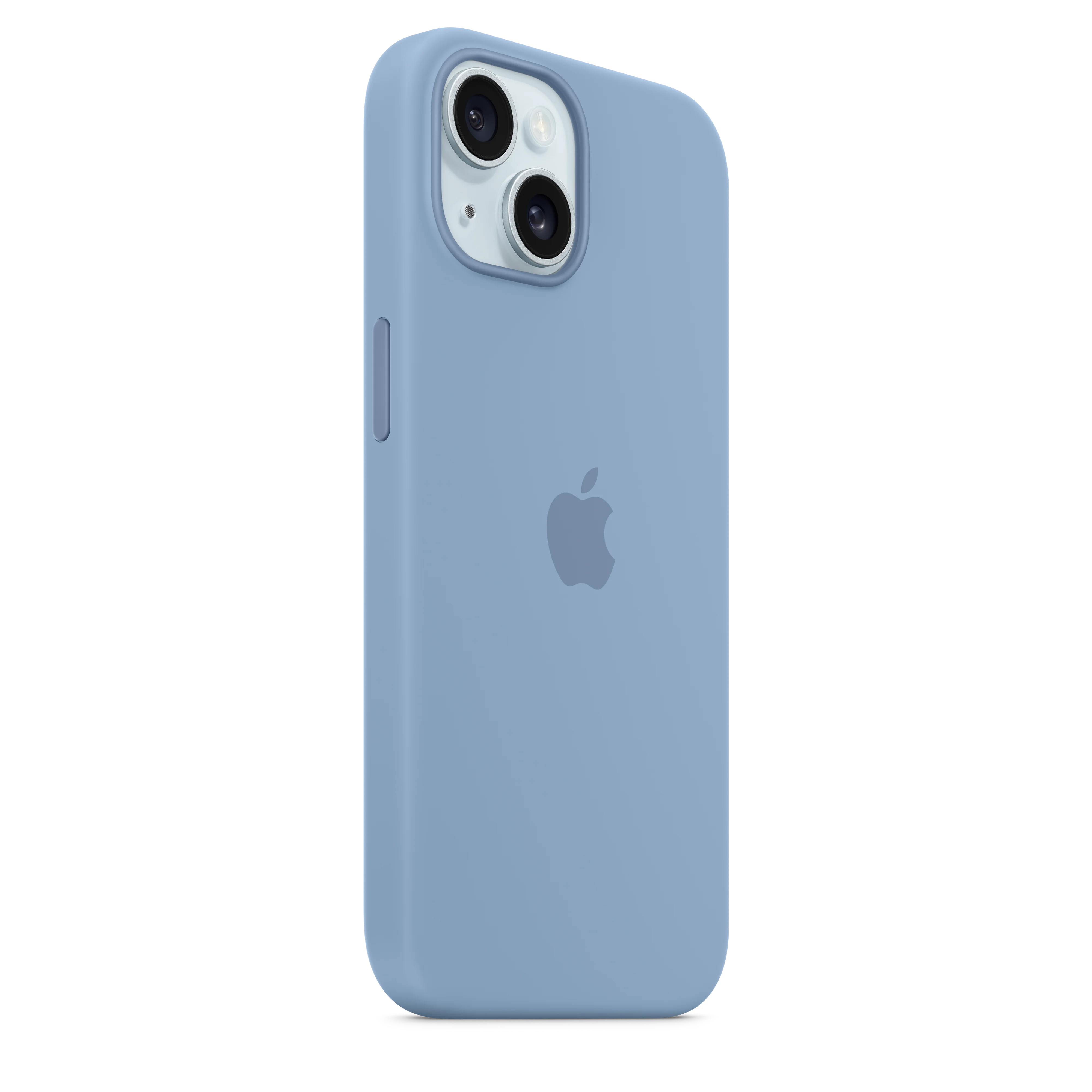 iPhone¬†15 Silicone Case with MagSafe - Winter¬†Blue - Image 6