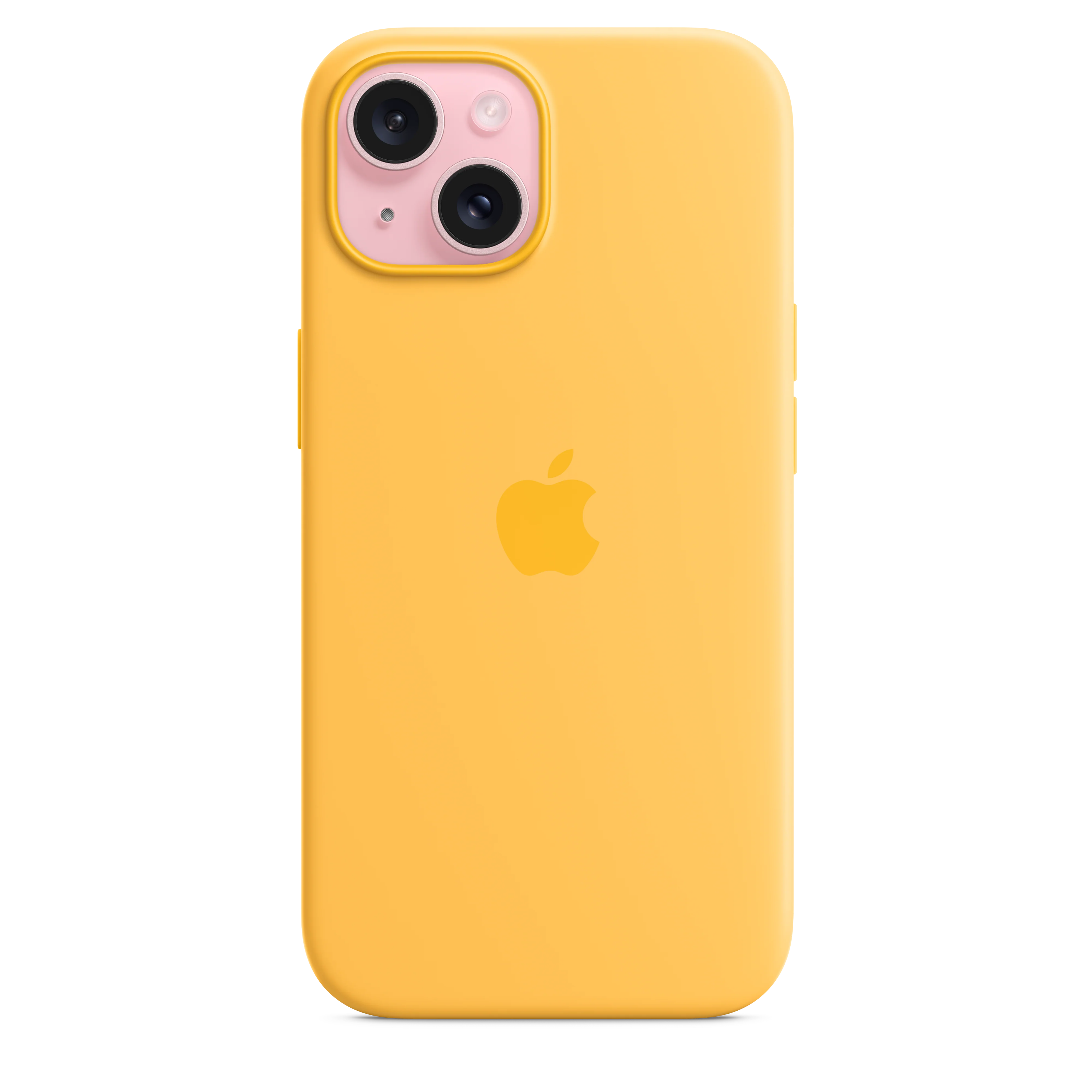 iPhone 15 Silicone Case with MagSafe - Sunshine - Image 2