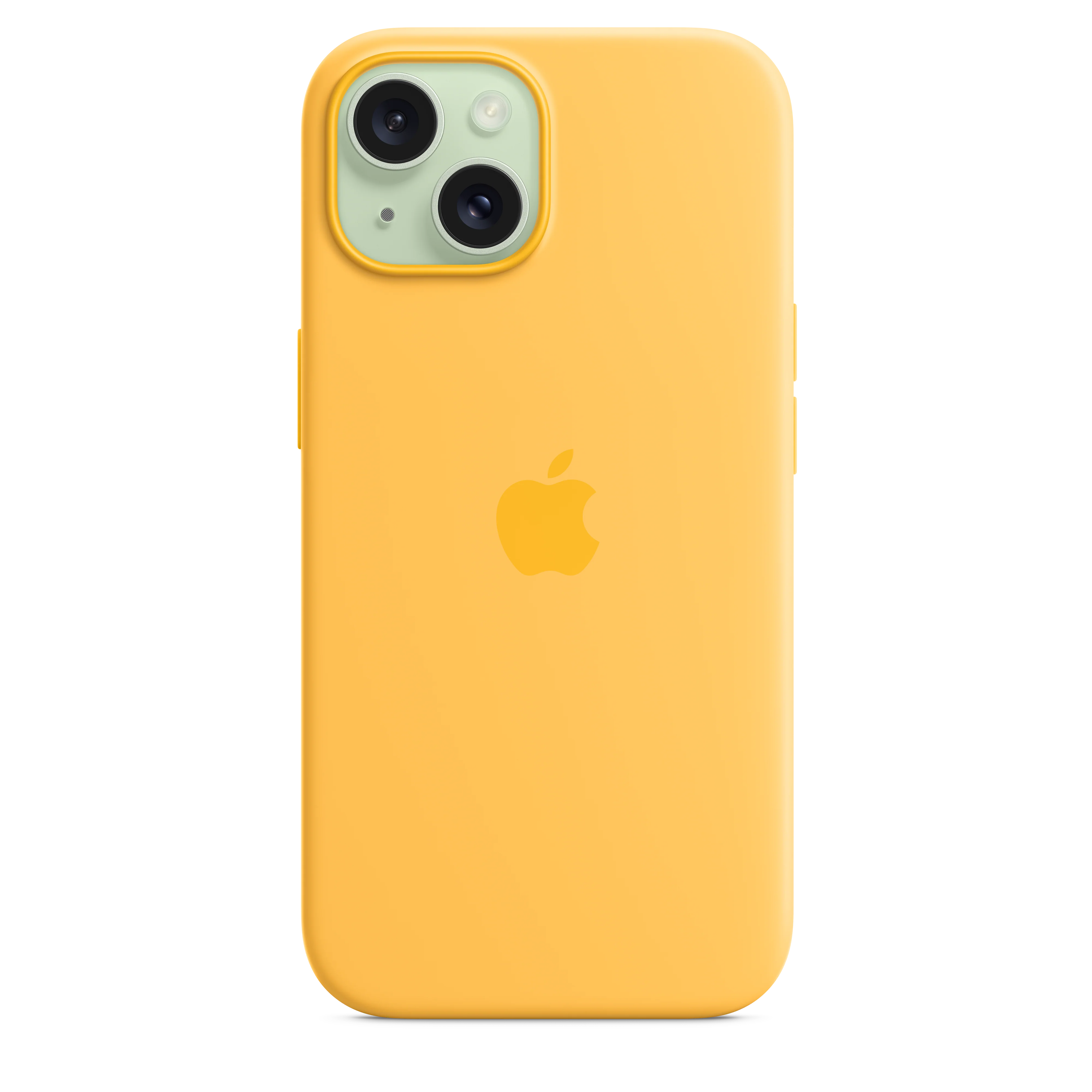 iPhone 15 Silicone Case with MagSafe - Sunshine - Image 4