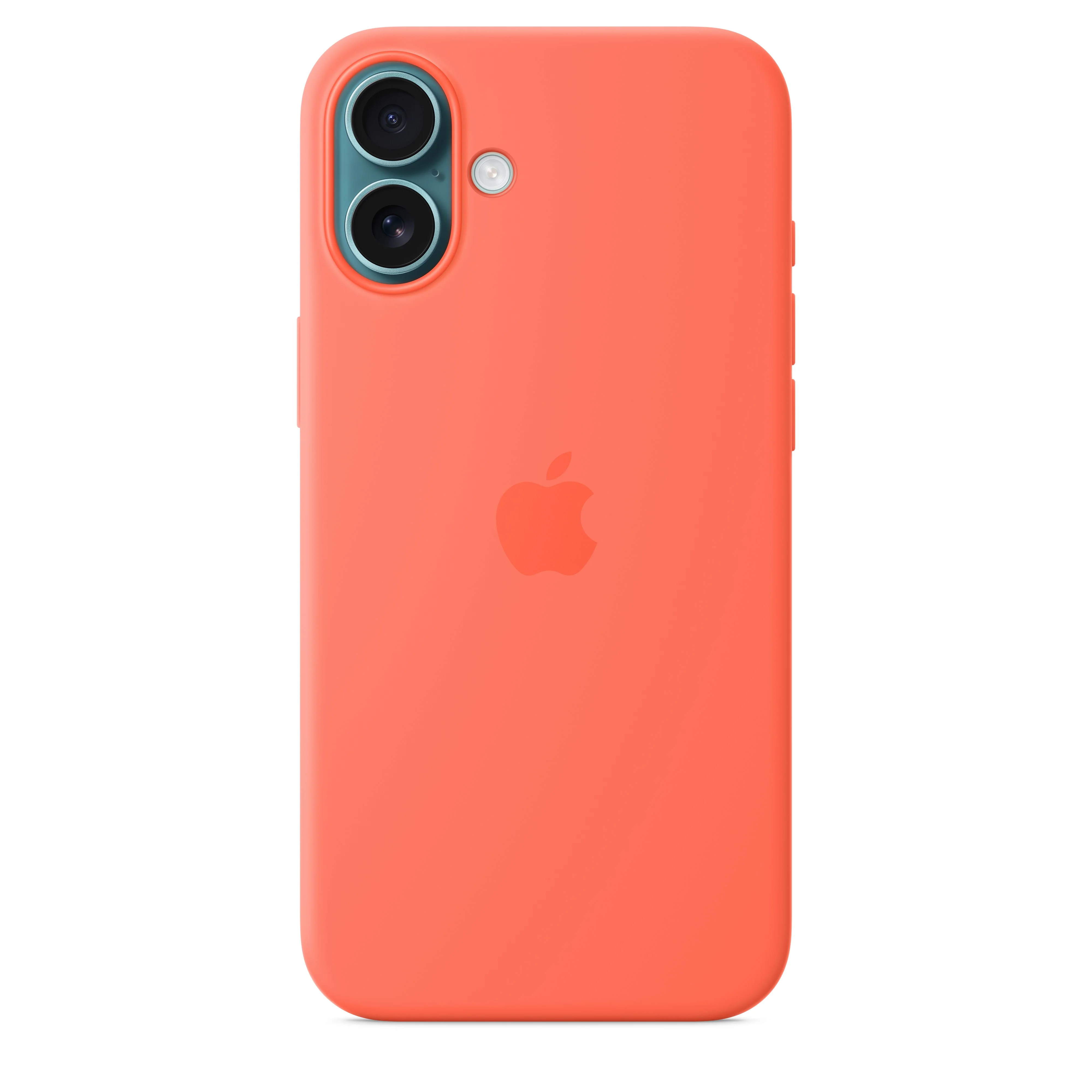 iPhone 16 Plus Silicone Case with MagSafe – Tangerine - Image 3