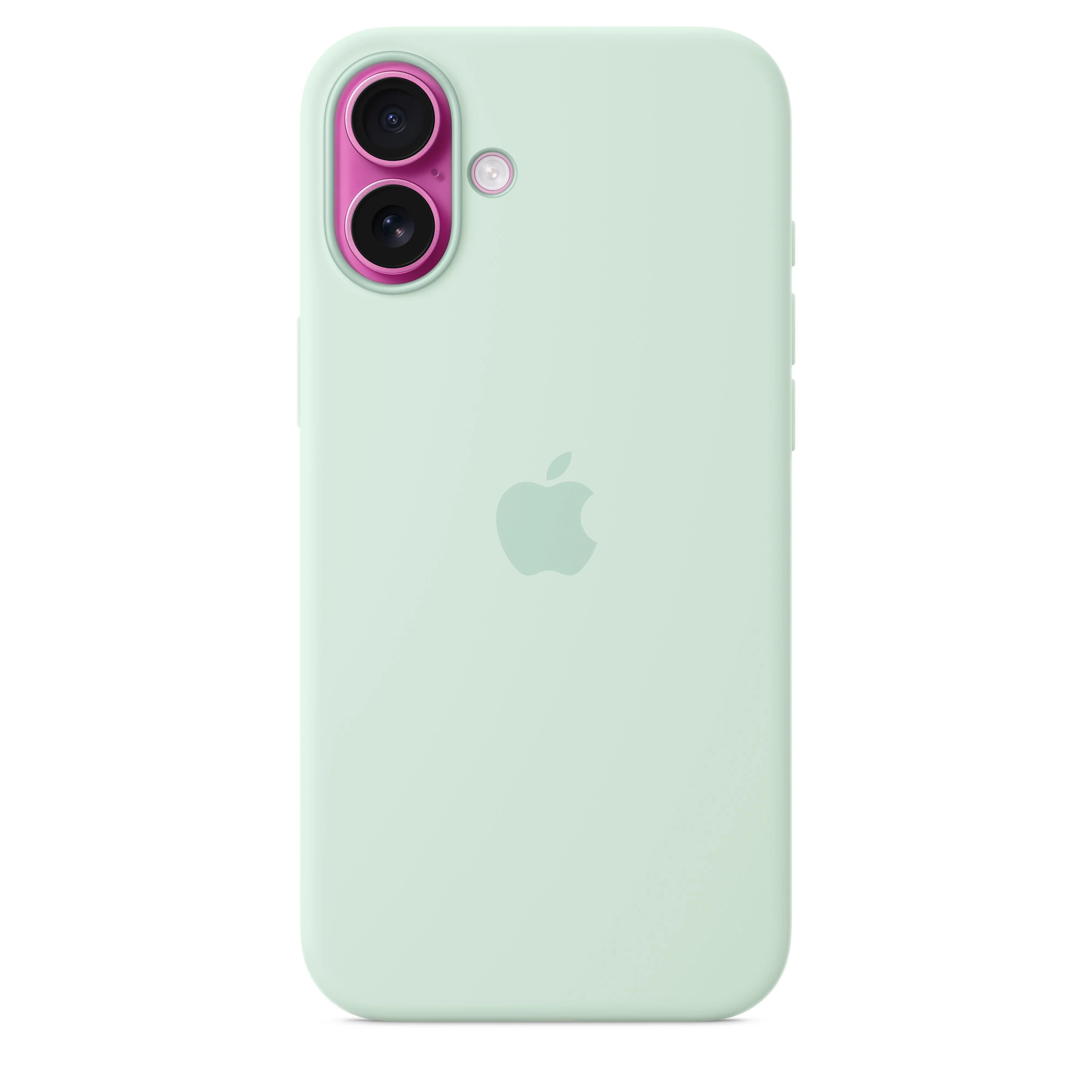 iPhone 16 Plus Silicone Case with MagSafe – Aquamarine - Image 3