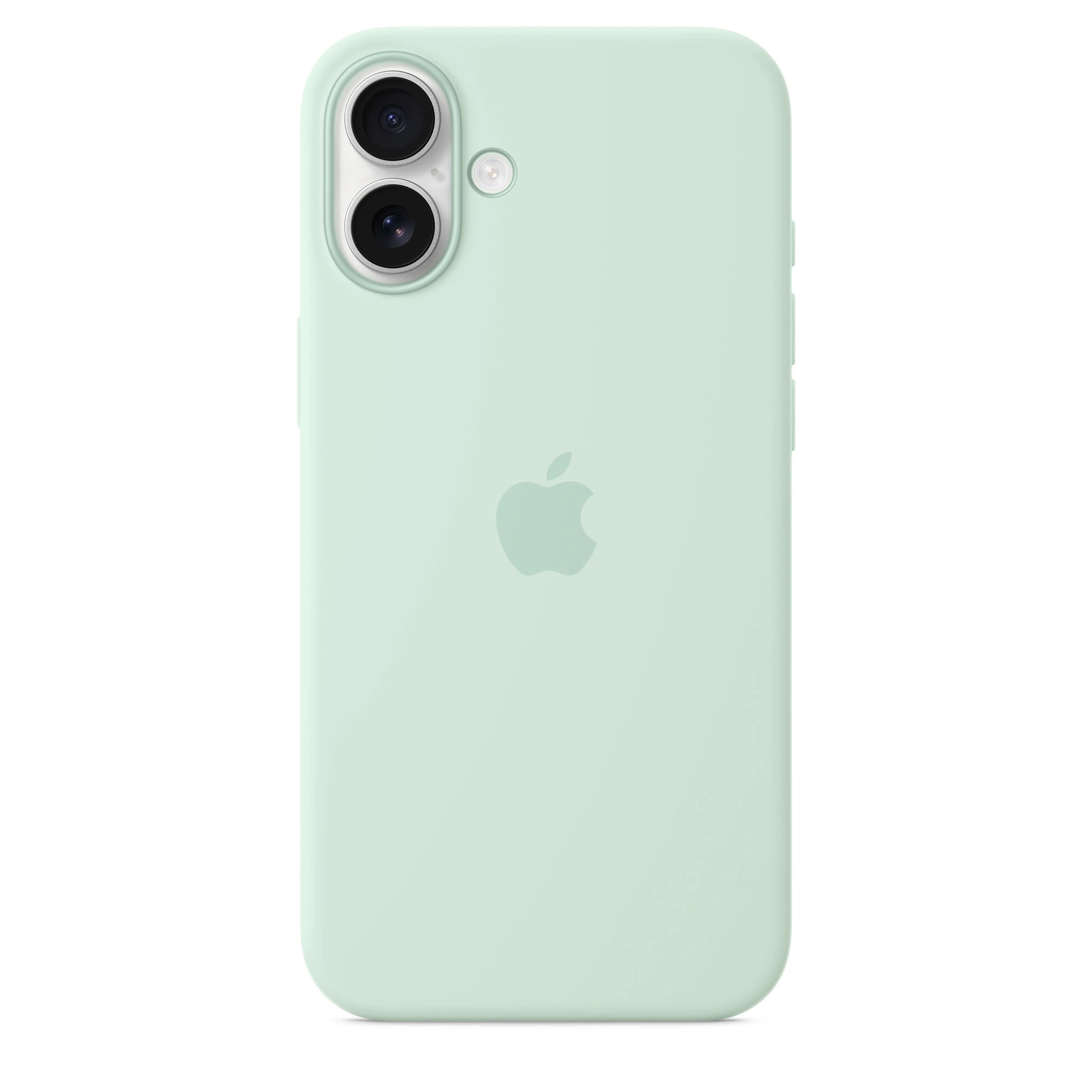 iPhone 16 Plus Silicone Case with MagSafe – Aquamarine - Image 4