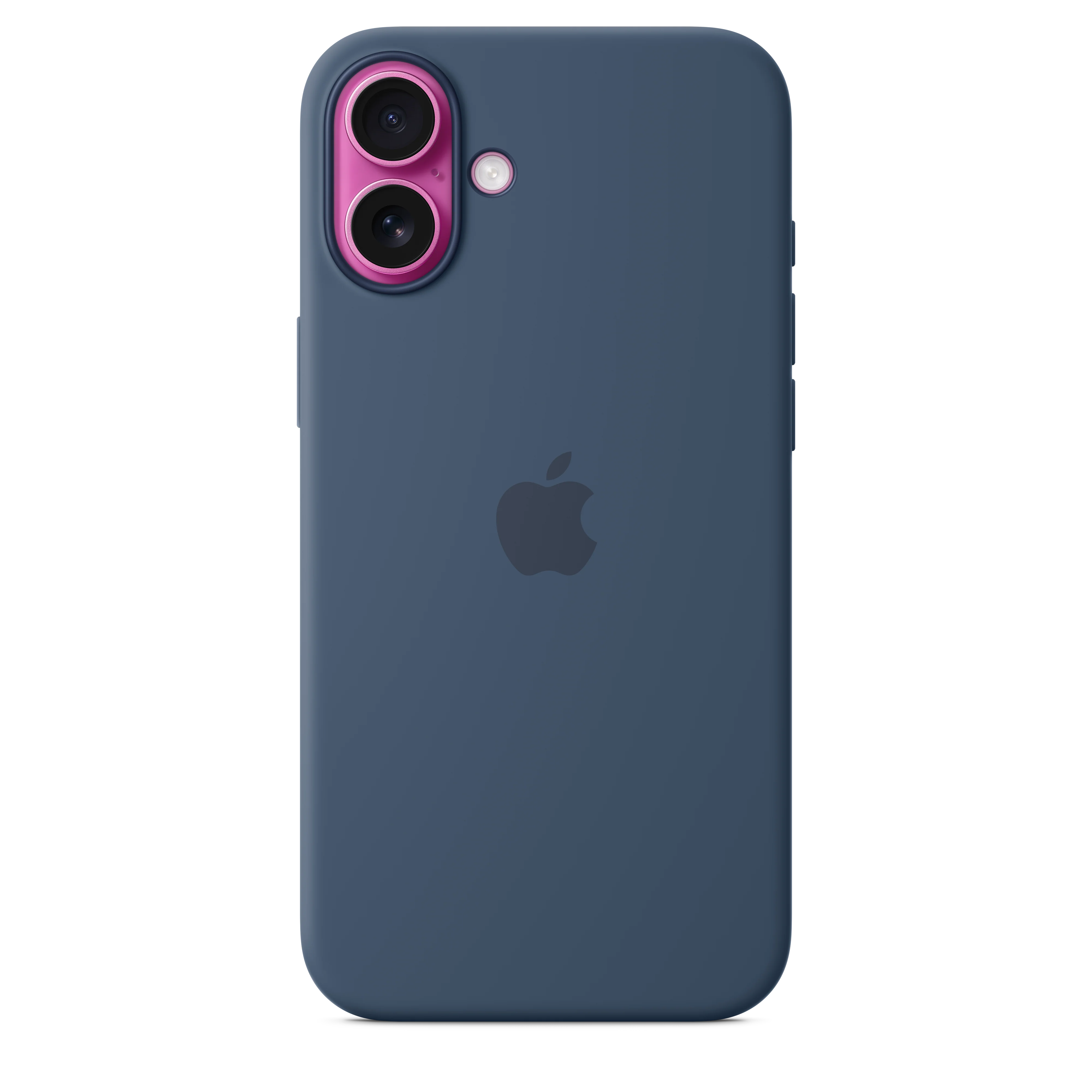 iPhone 16 Plus Silicone Case with MagSafe - Denim - Image 3