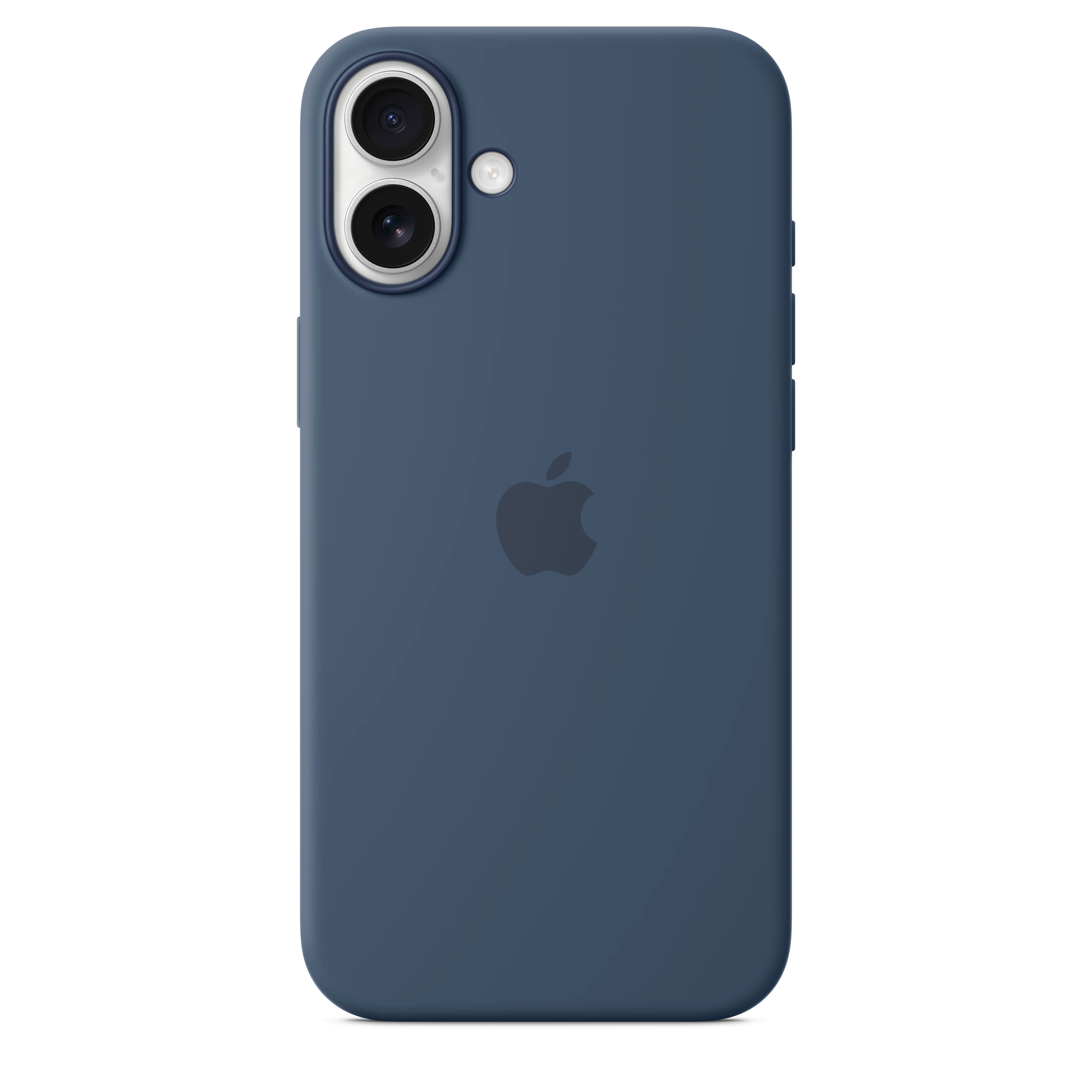iPhone 16 Plus Silicone Case with MagSafe - Denim - Image 4