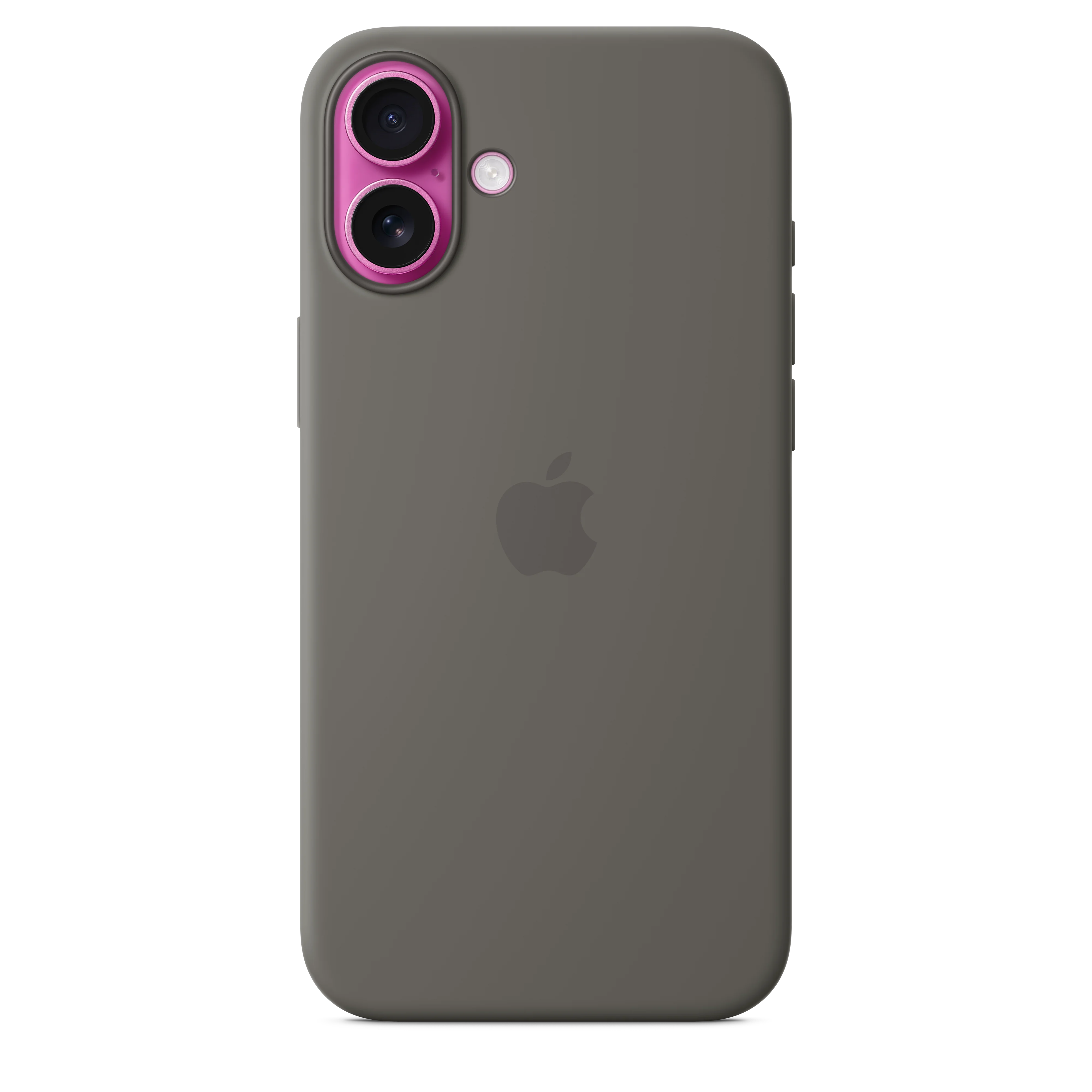 iPhone 16 Plus Silicone Case with MagSafe - Stone Grey - Image 3