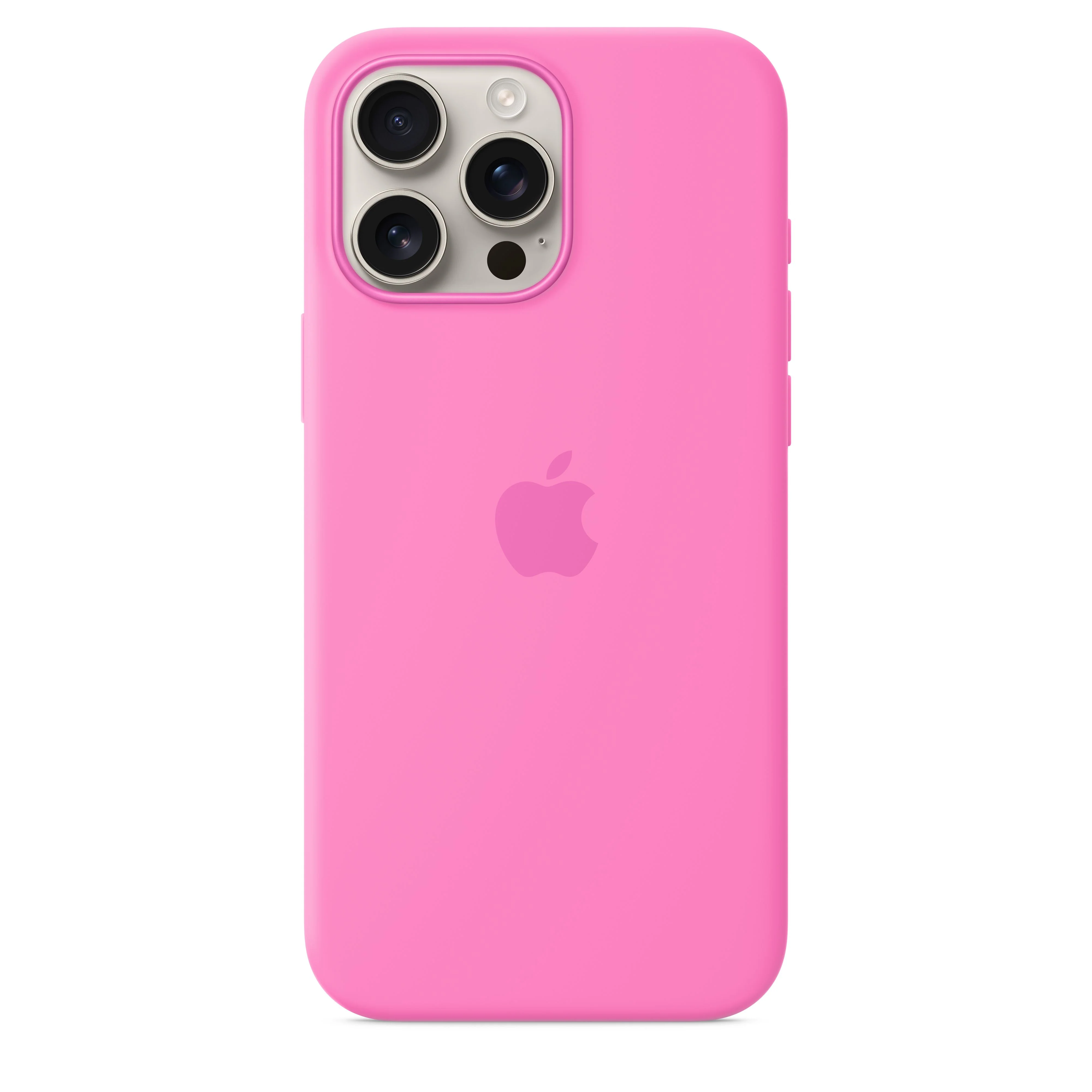 iPhone 16 Pro Max Silicone Case with MagSafe – Peony - Image 3