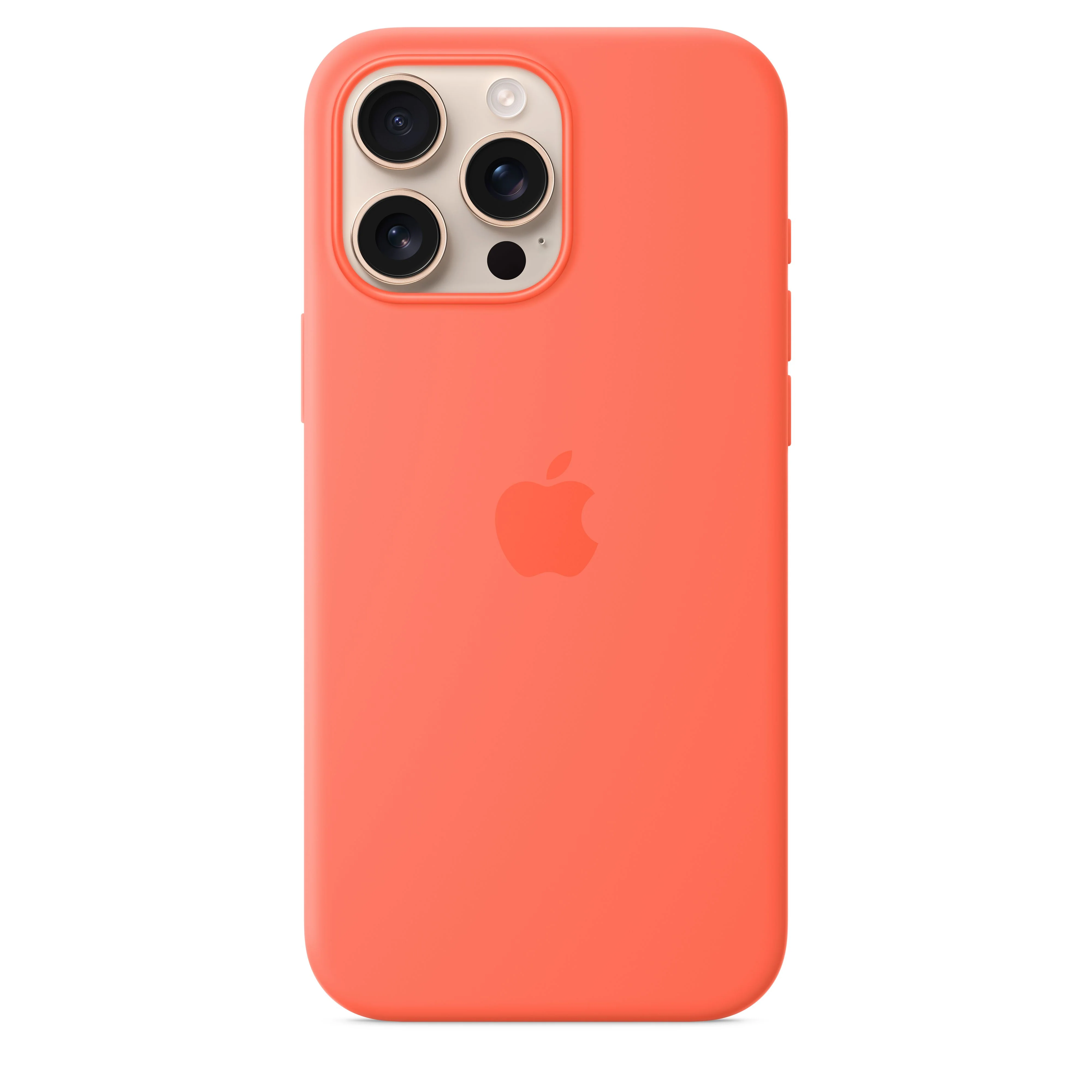 iPhone 16 Pro Max Silicone Case with MagSafe – Tangerine - Image 2