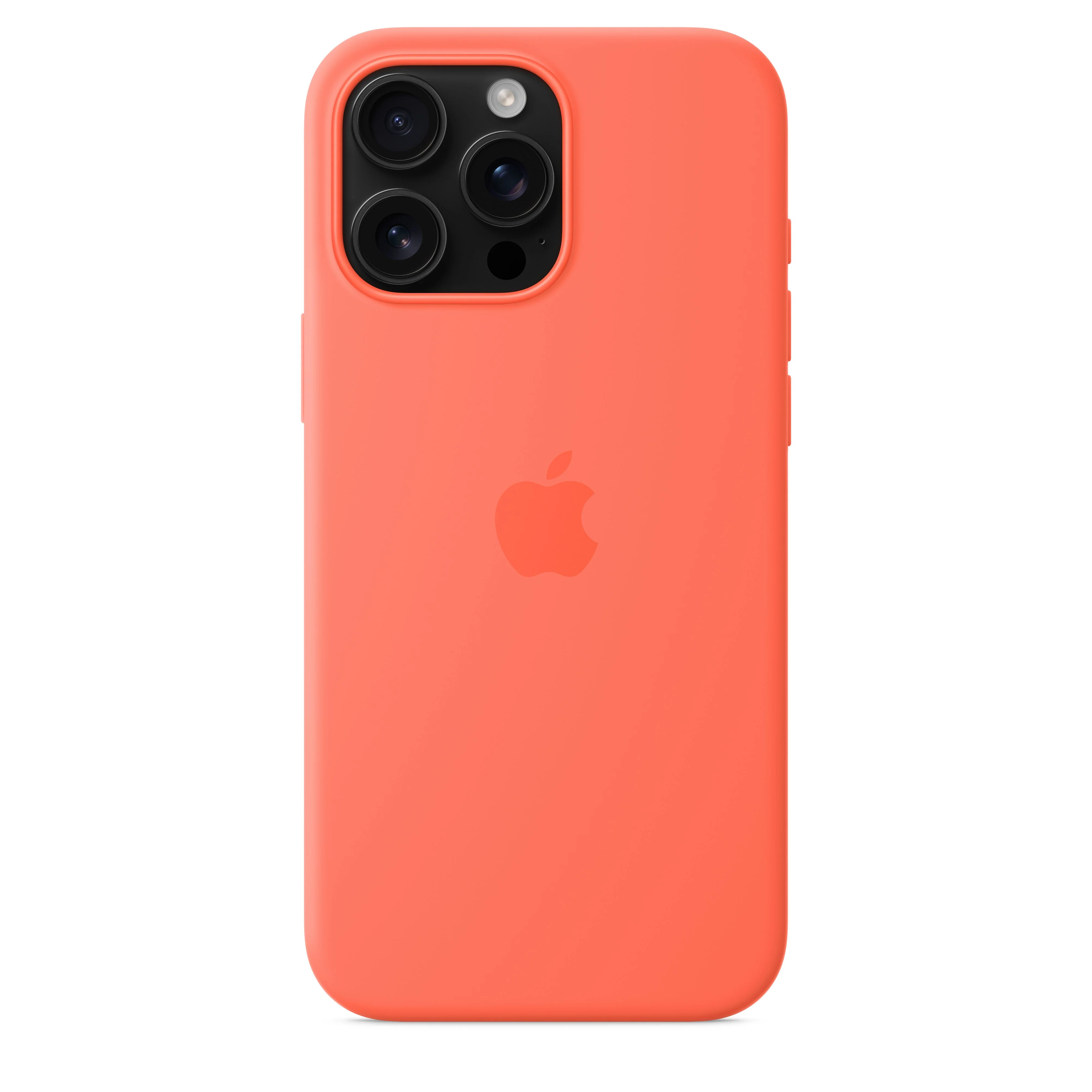 iPhone 16 Pro Max Silicone Case with MagSafe – Tangerine - Image 4