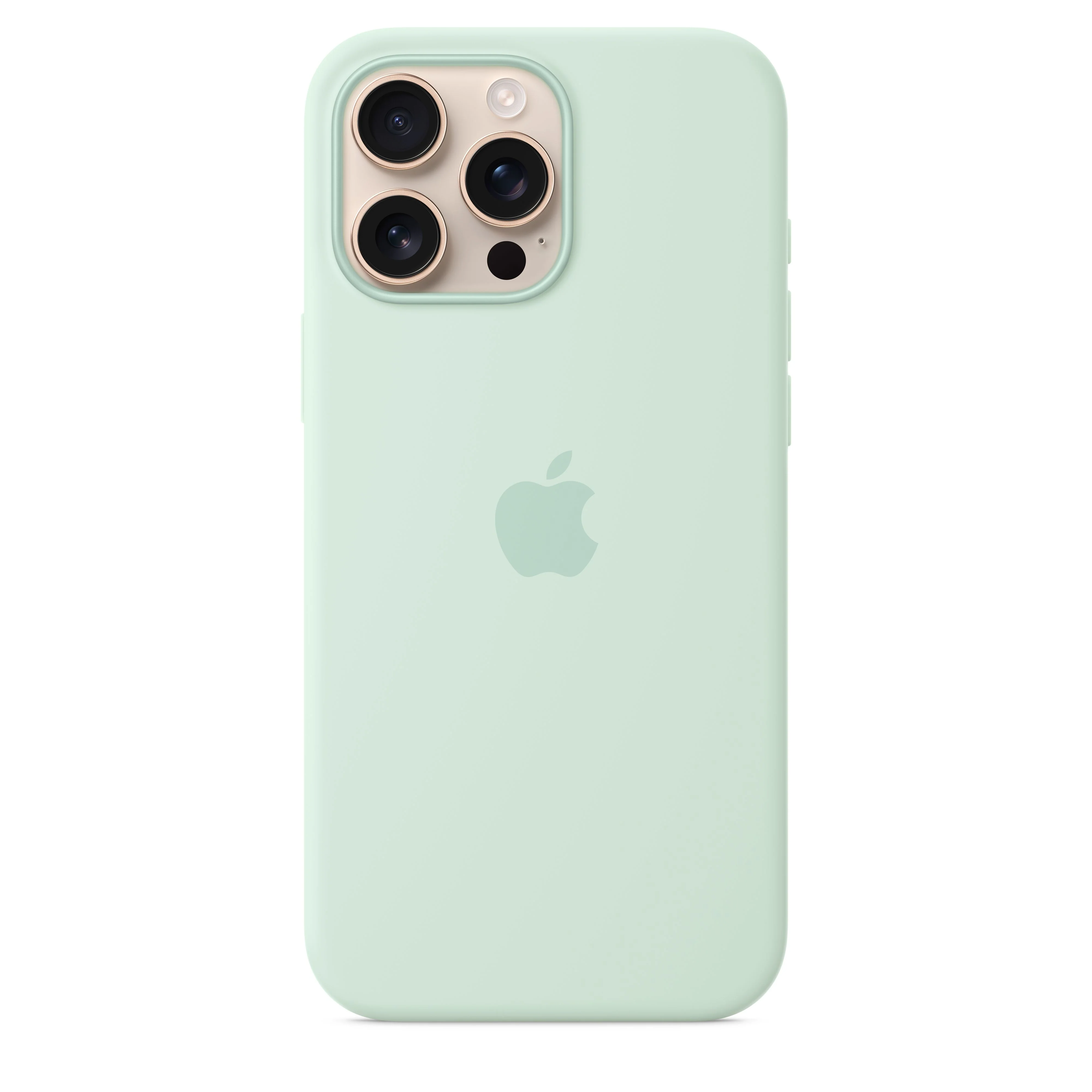 iPhone 16 Pro Max Silicone Case with MagSafe – Aquamarine - Image 2