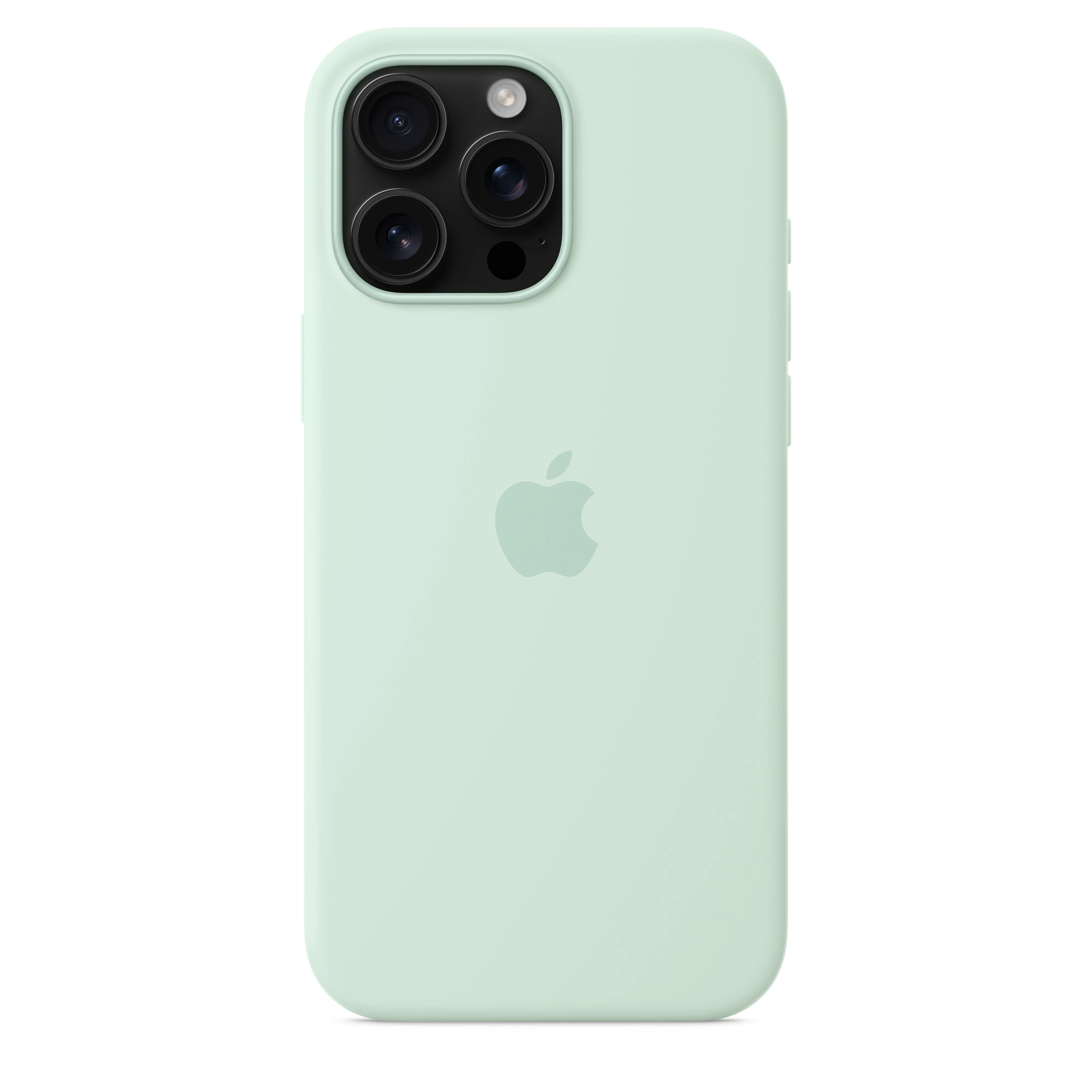 iPhone 16 Pro Max Silicone Case with MagSafe – Aquamarine - Image 4