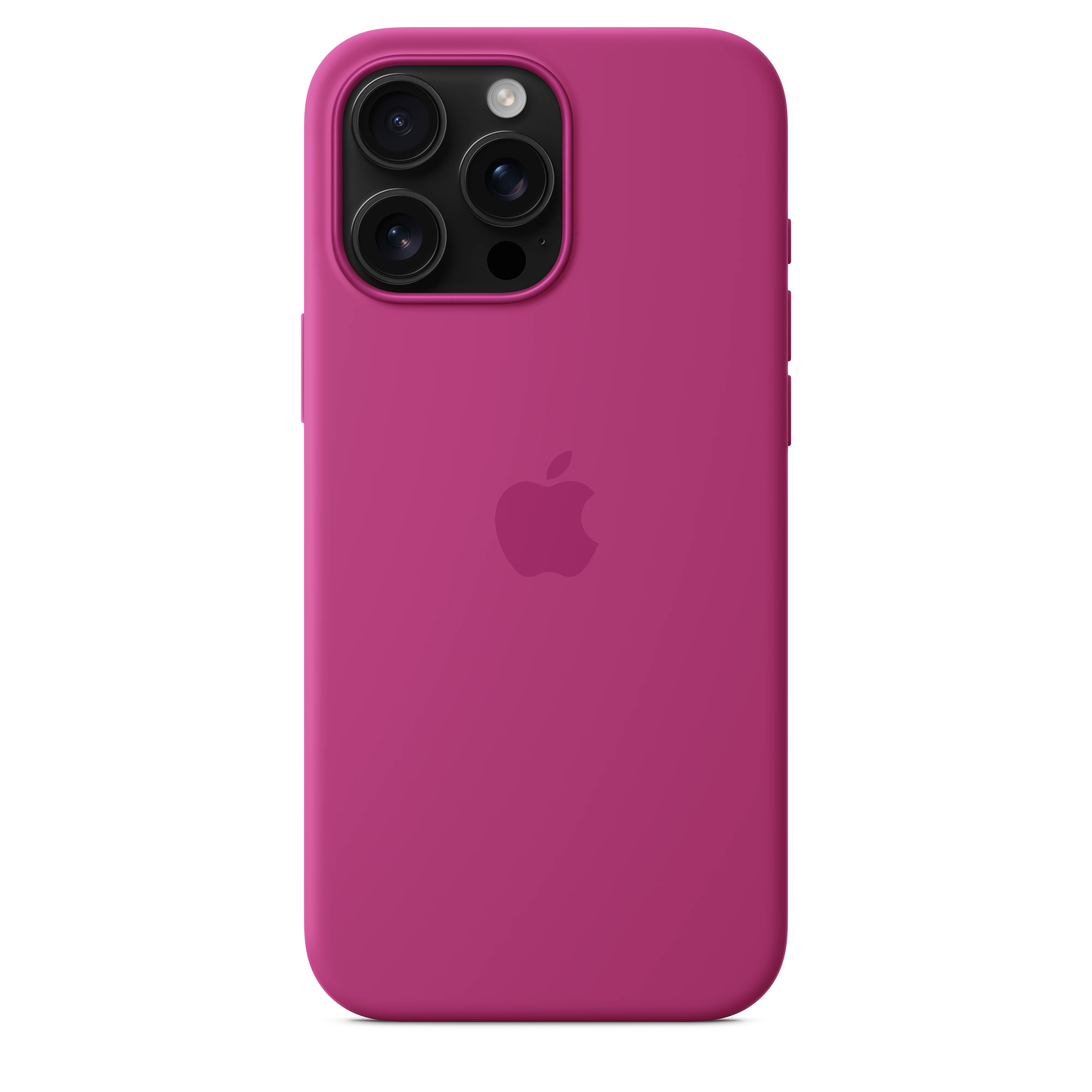 iPhone 16 Pro Max Silicone Case with MagSafe - Fuchsia - Image 4