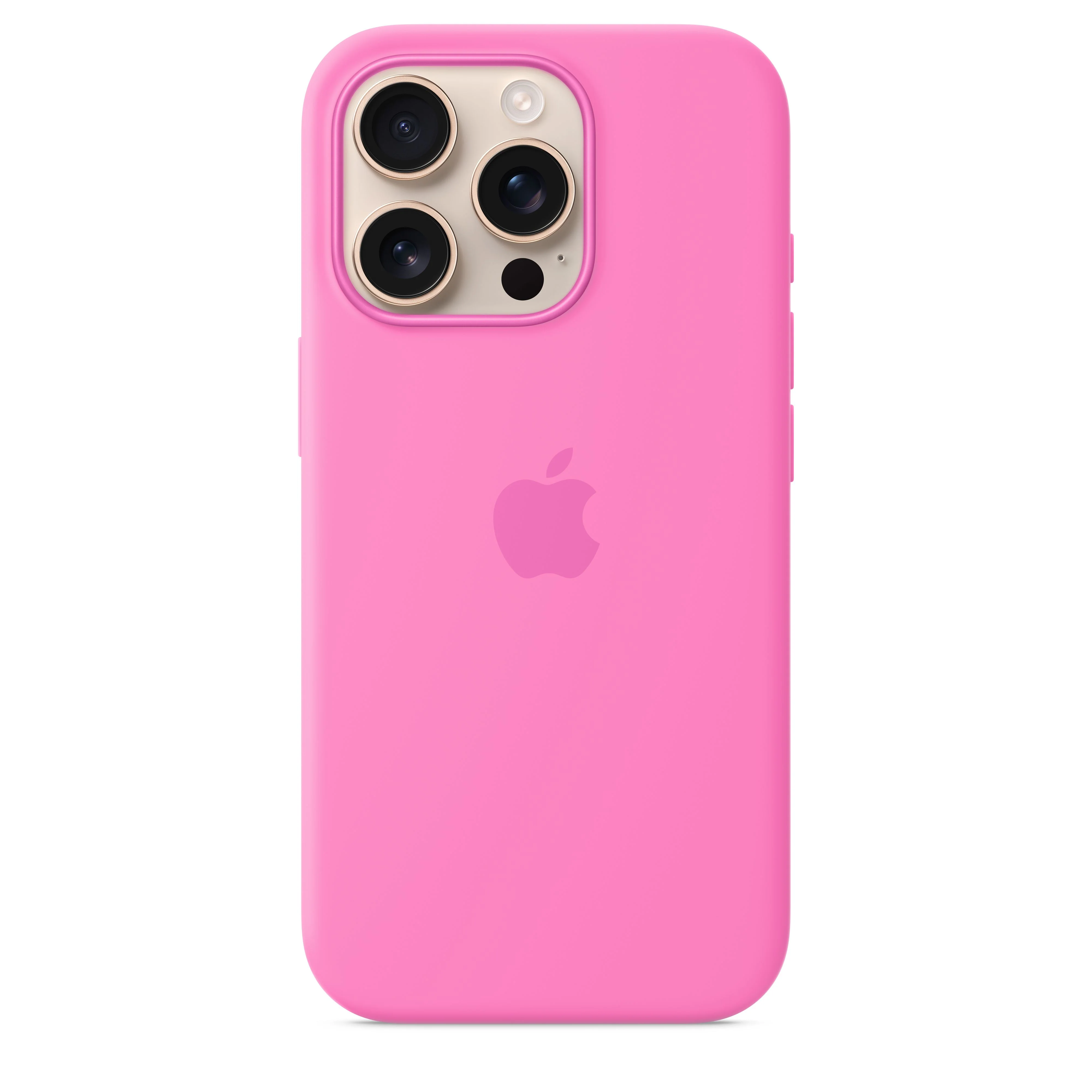 iPhone 16 Pro Silicone Case with MagSafe - Peony - Image 2