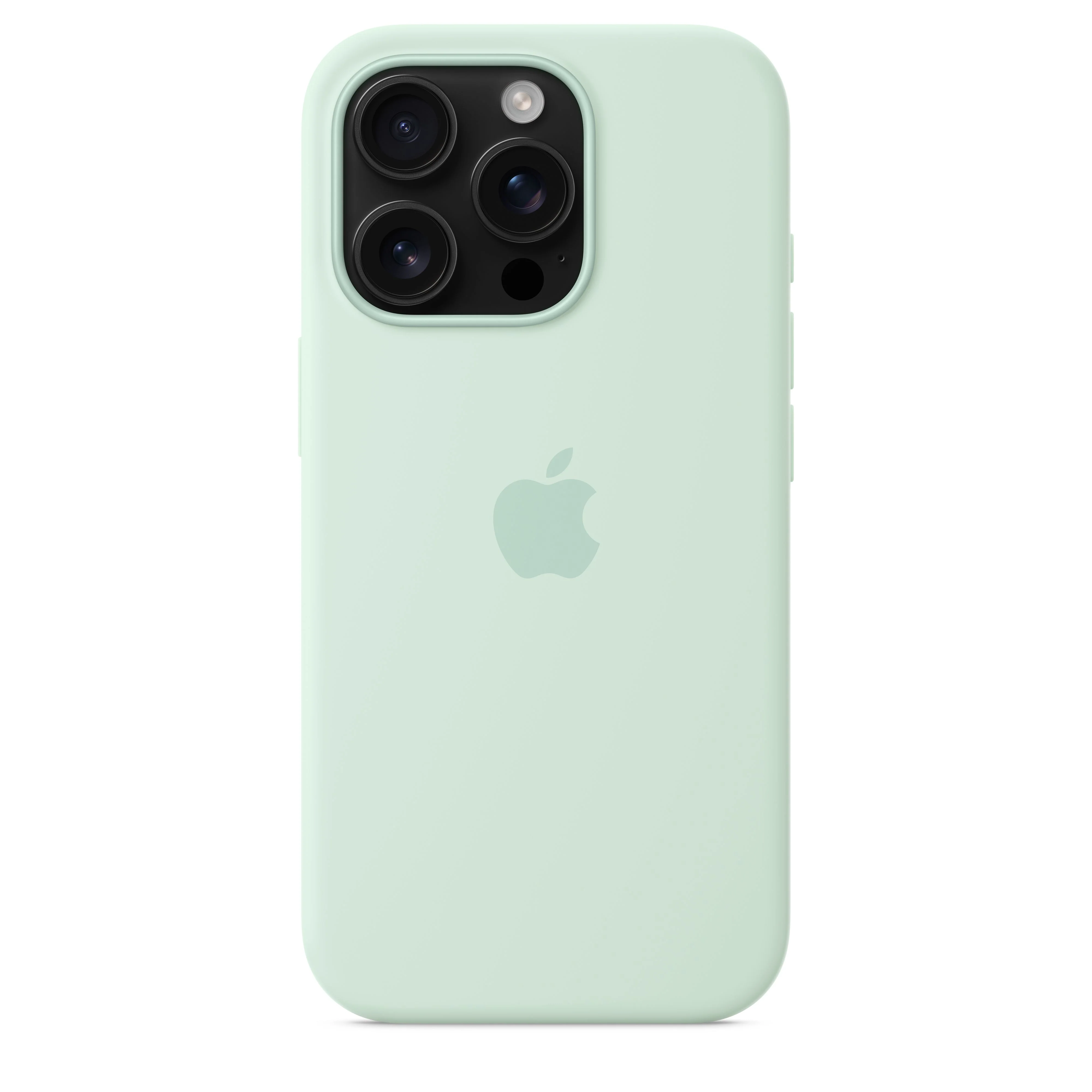 iPhone 16 Pro Silicone Case with MagSafe - Aquamarine - Image 4