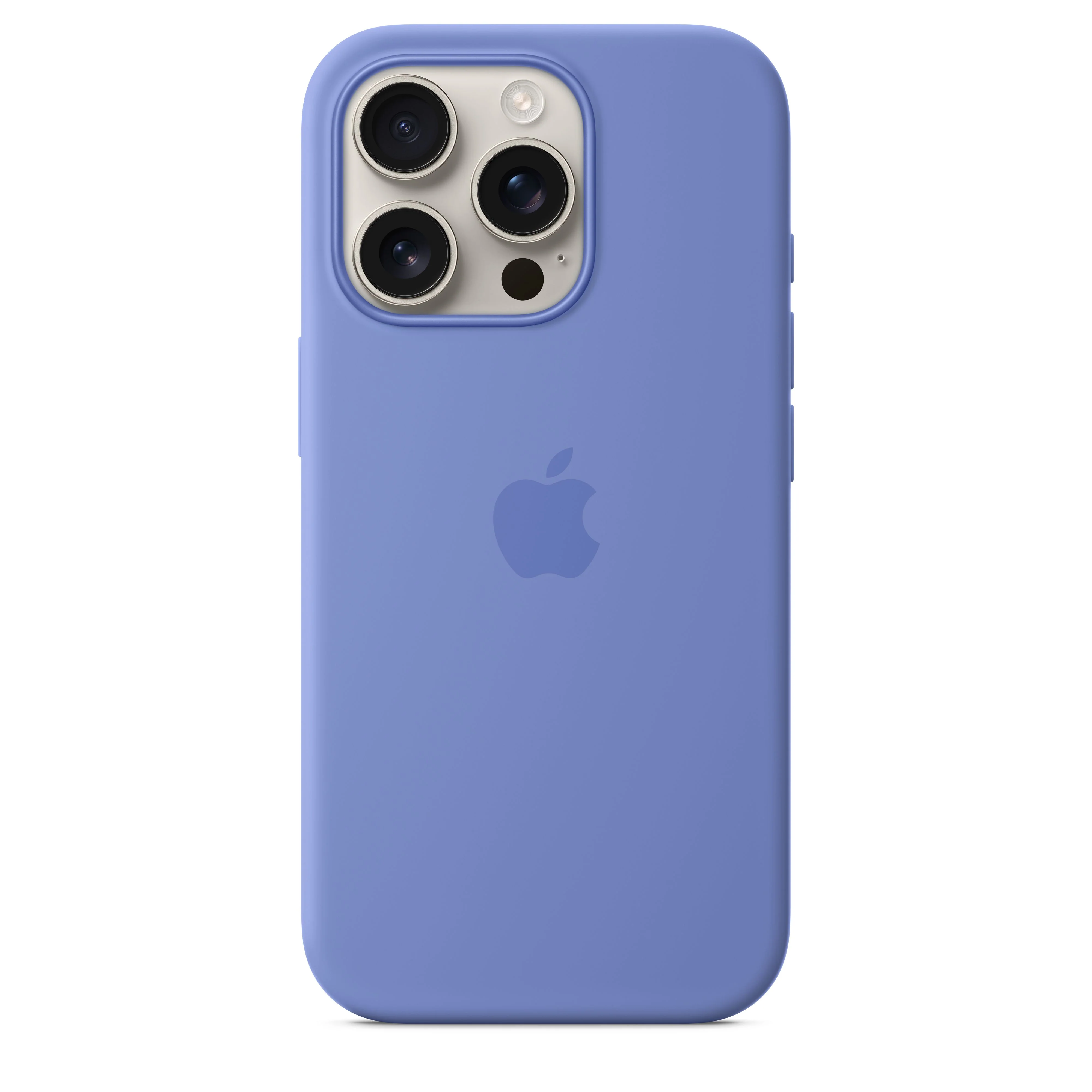 iPhone 16 Pro Silicone Case with MagSafe - Periwinkle - Image 3