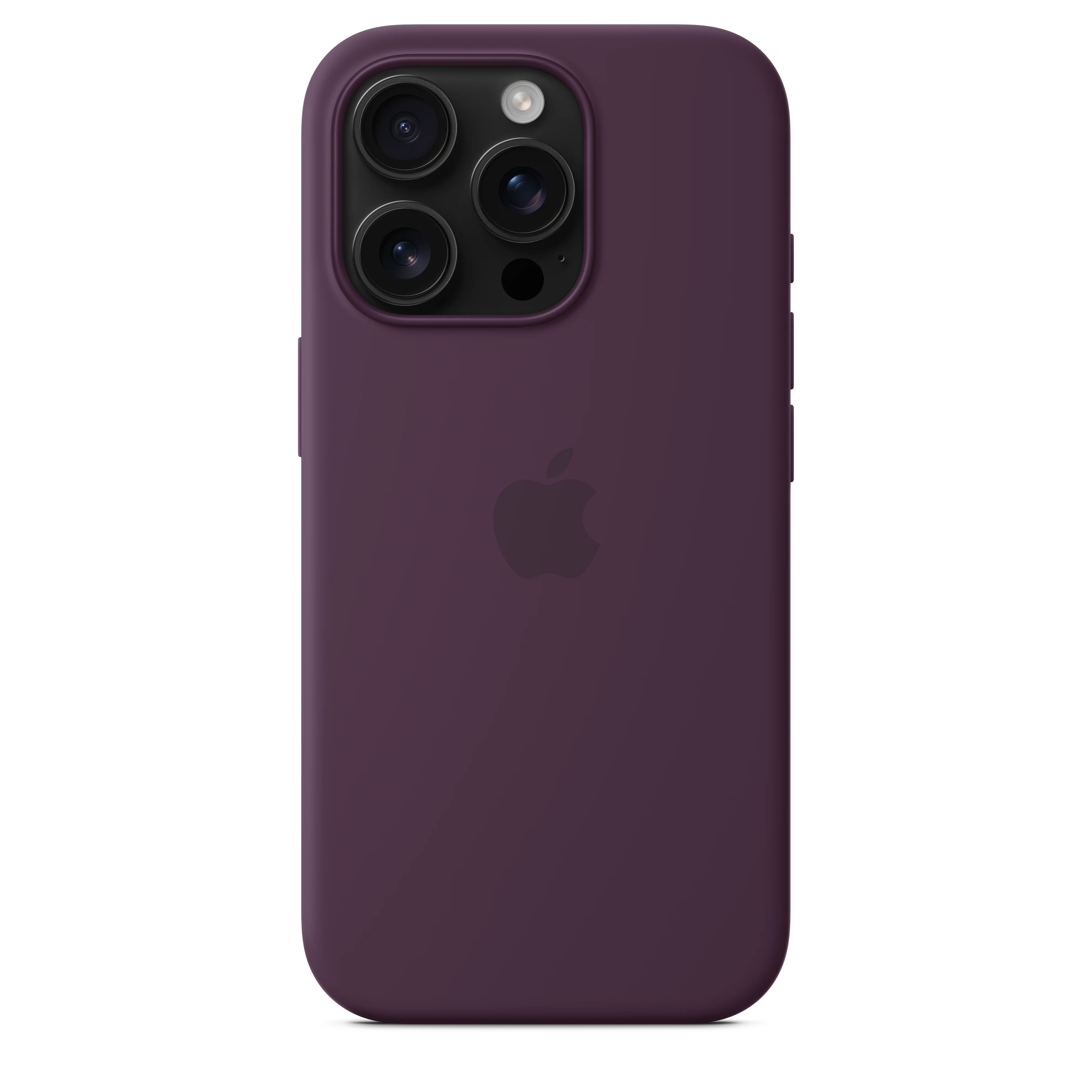 iPhone 16 Pro Silicone Case with MagSafe - Plum - Image 4