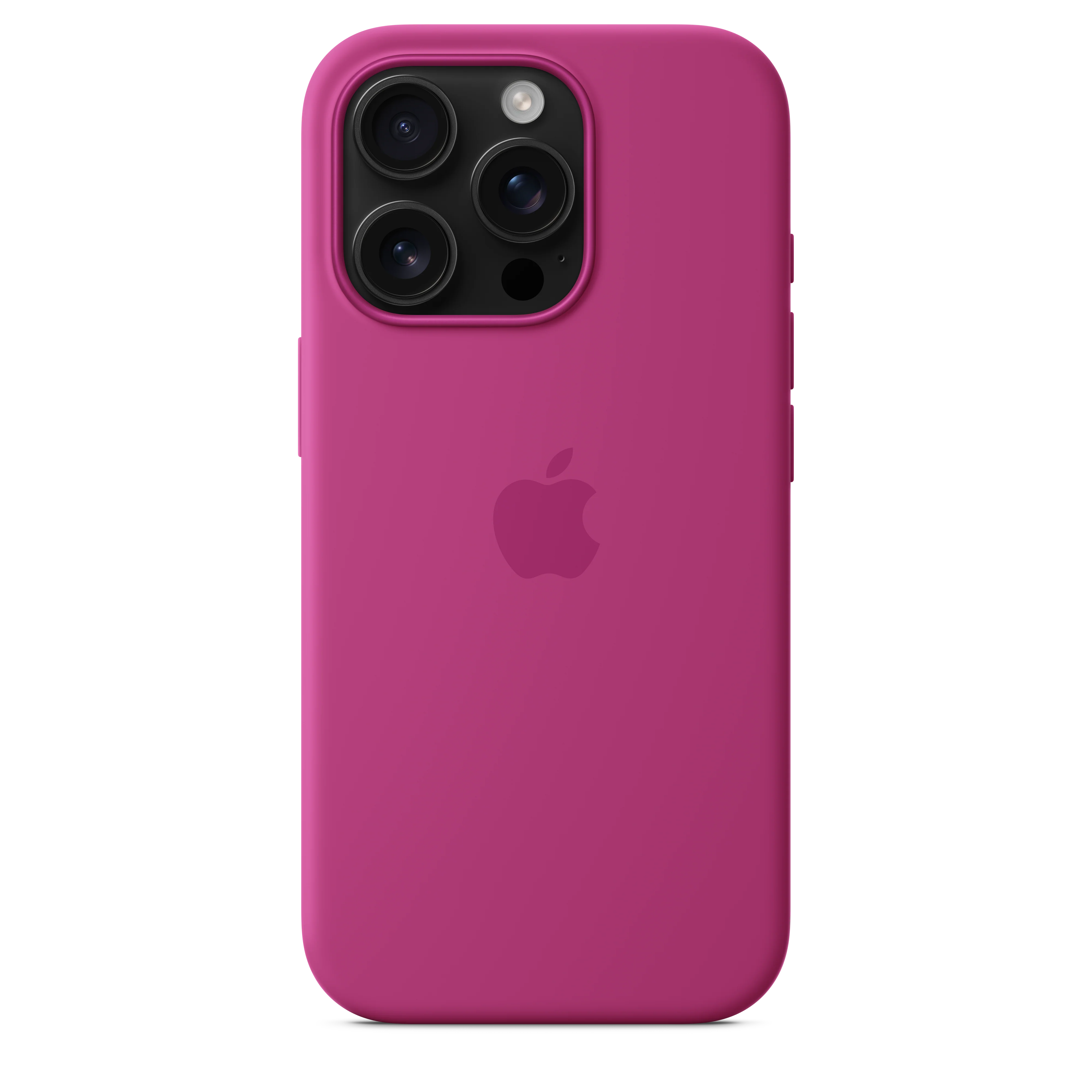 iPhone 16 Pro Silicone Case with MagSafe - Fuchsia - Image 4