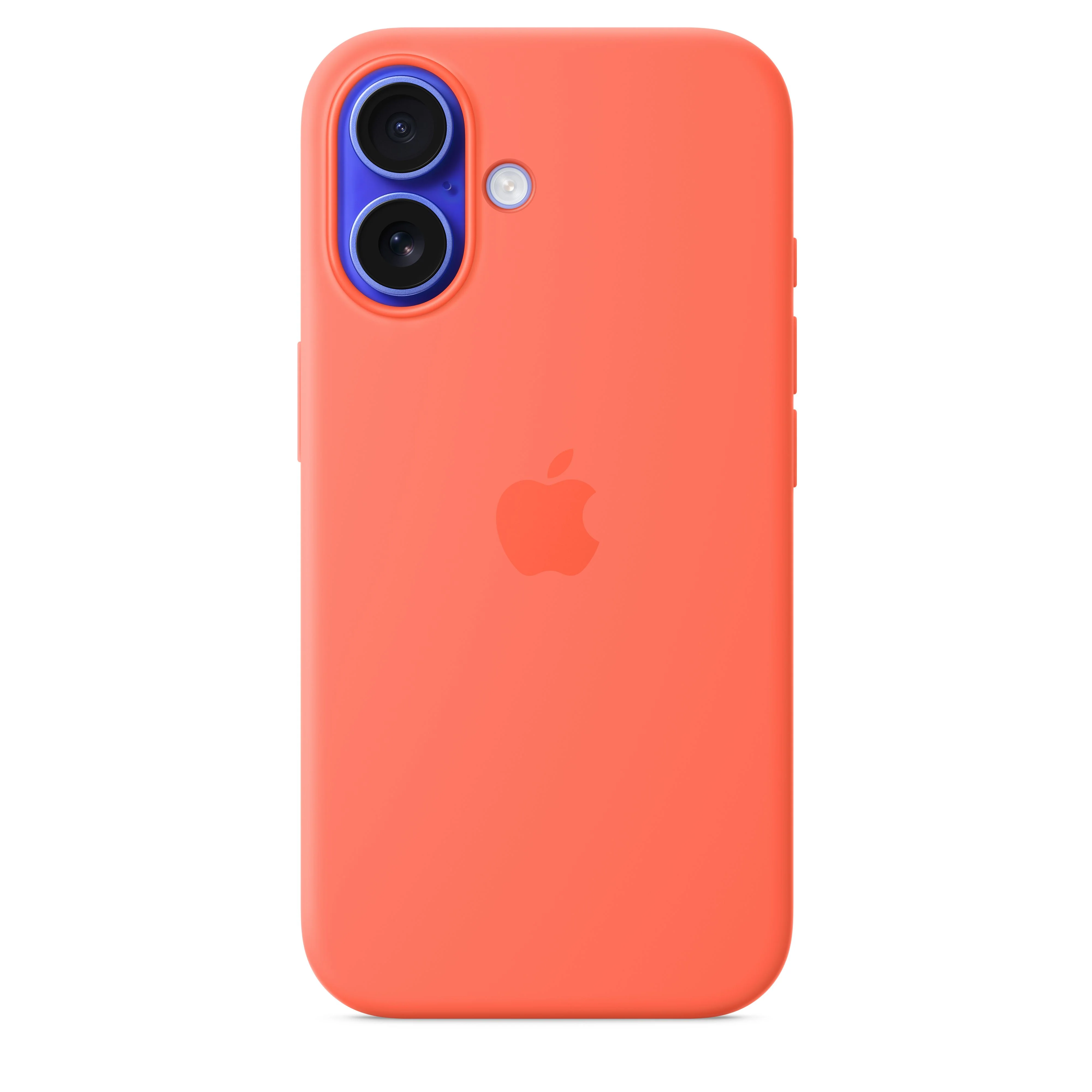 iPhone 16 Silicone Case with MagSafe – Tangerine - Image 2
