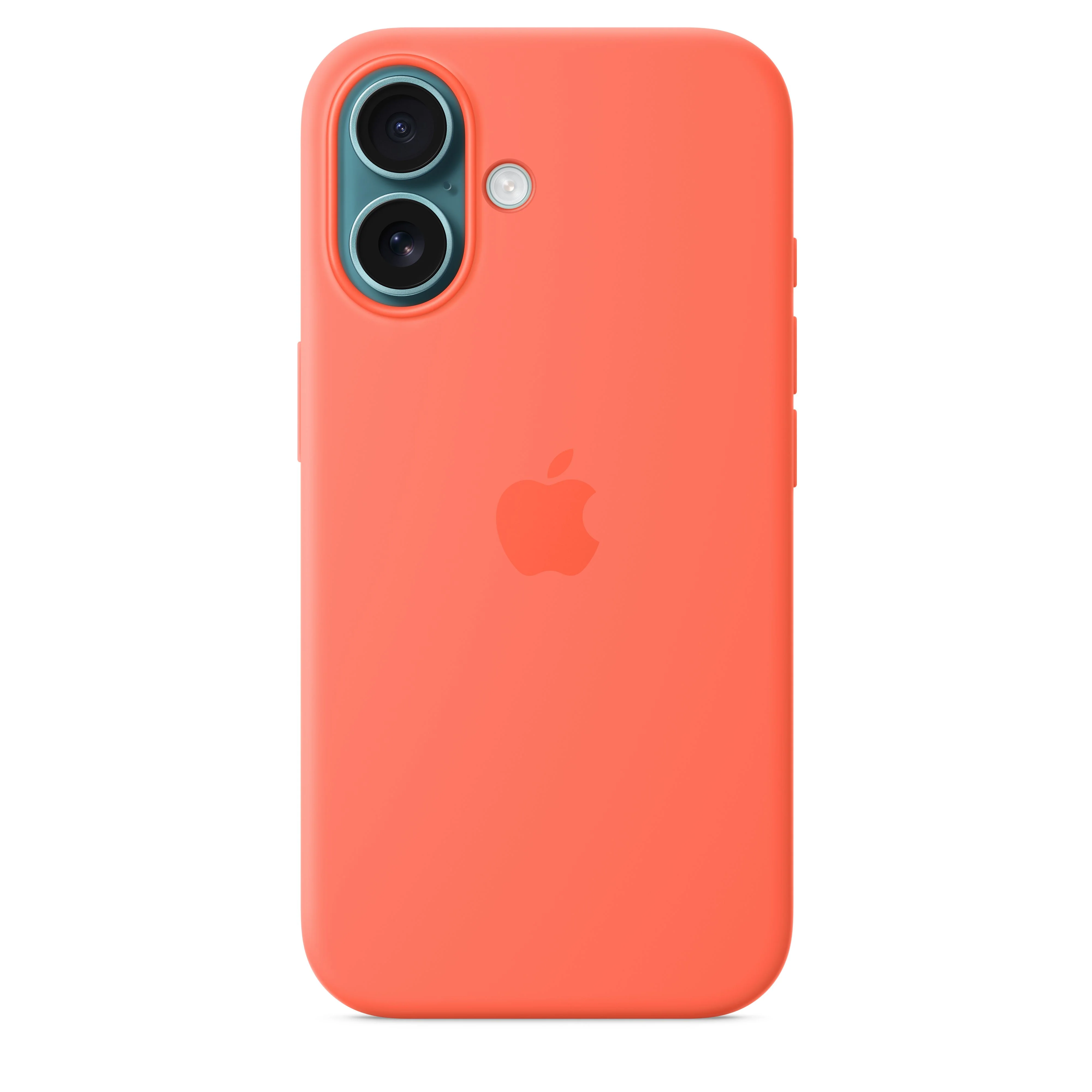 iPhone 16 Silicone Case with MagSafe – Tangerine - Image 3