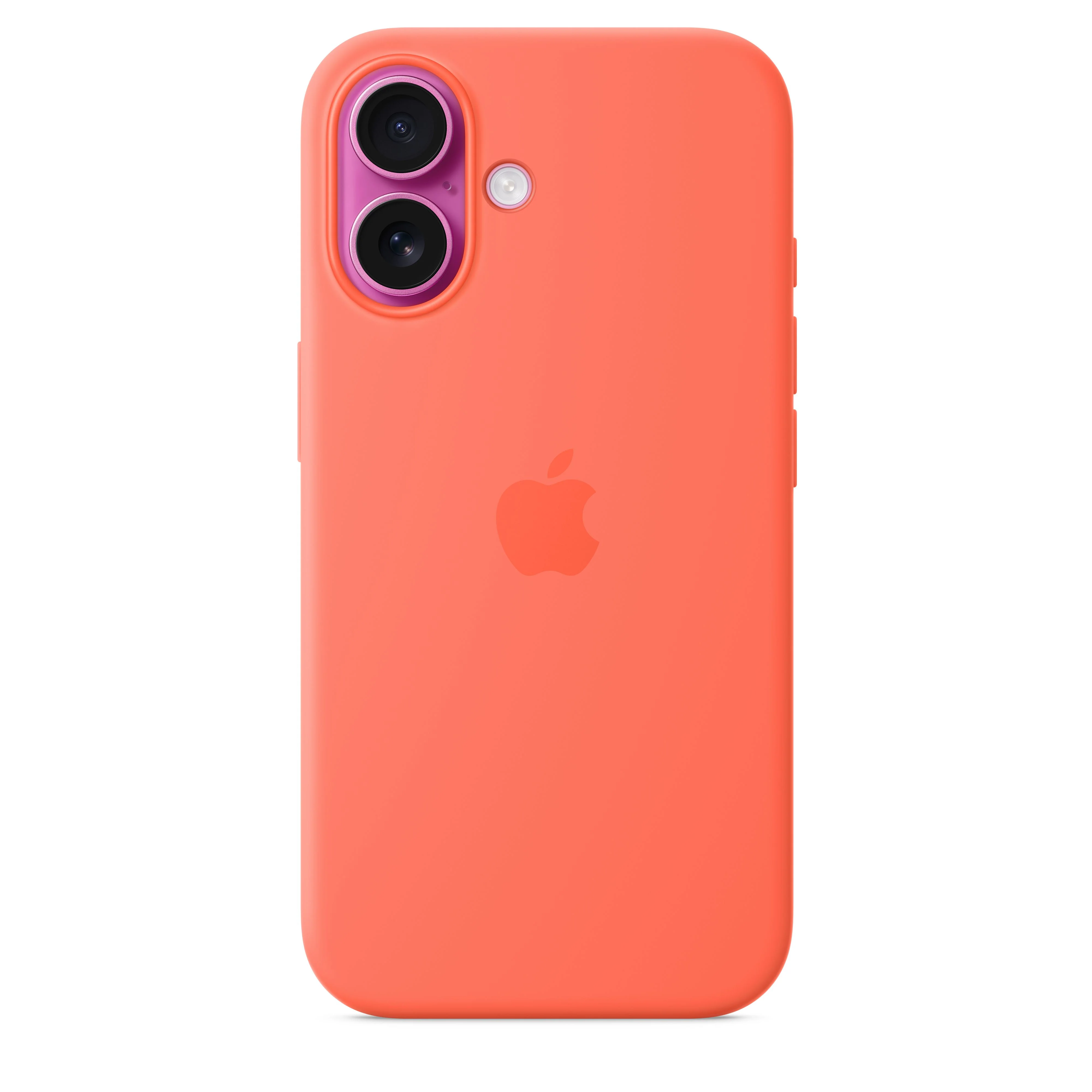 iPhone 16 Silicone Case with MagSafe – Tangerine - Image 4