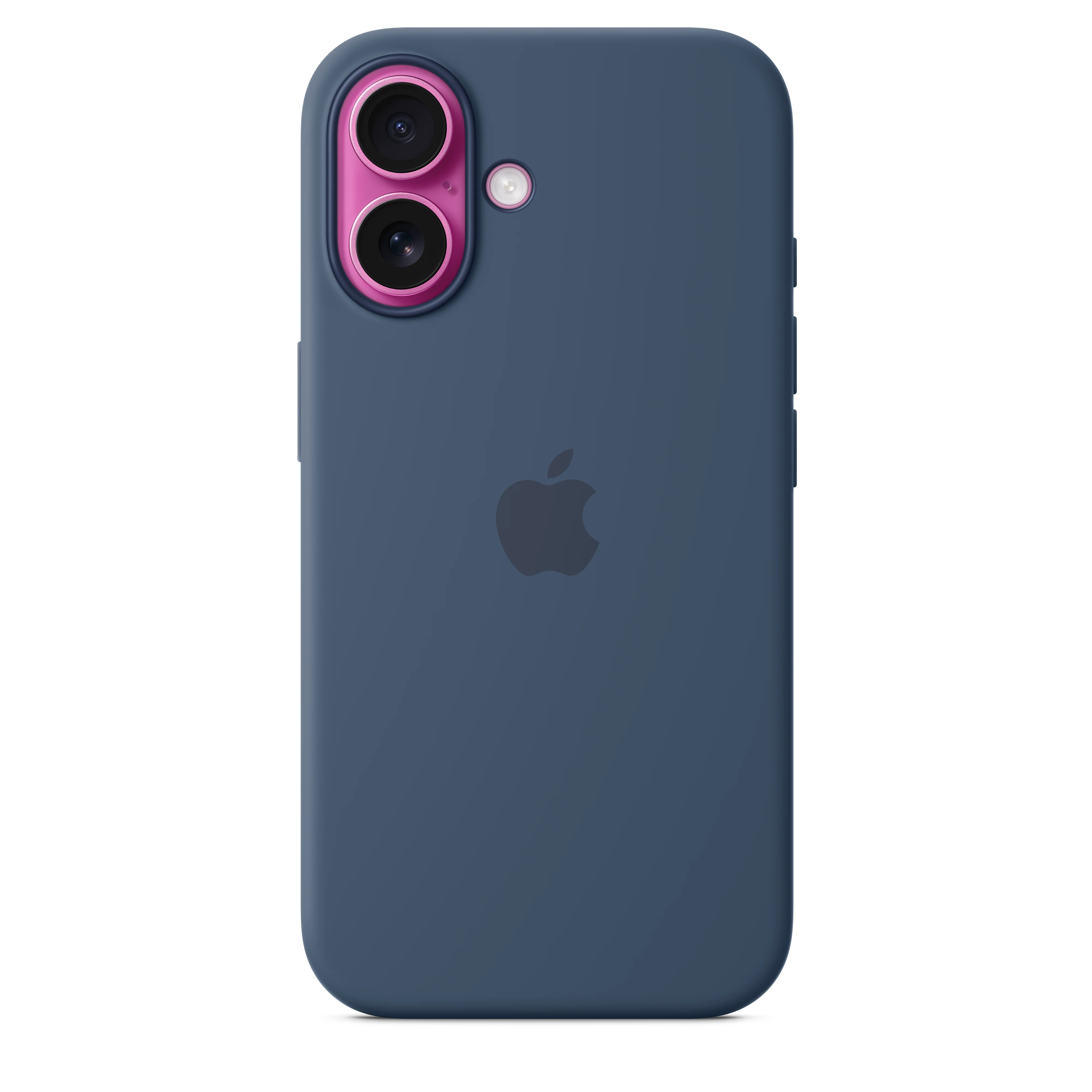 iPhone 16 Silicone Case with MagSafe - Denim - Image 3