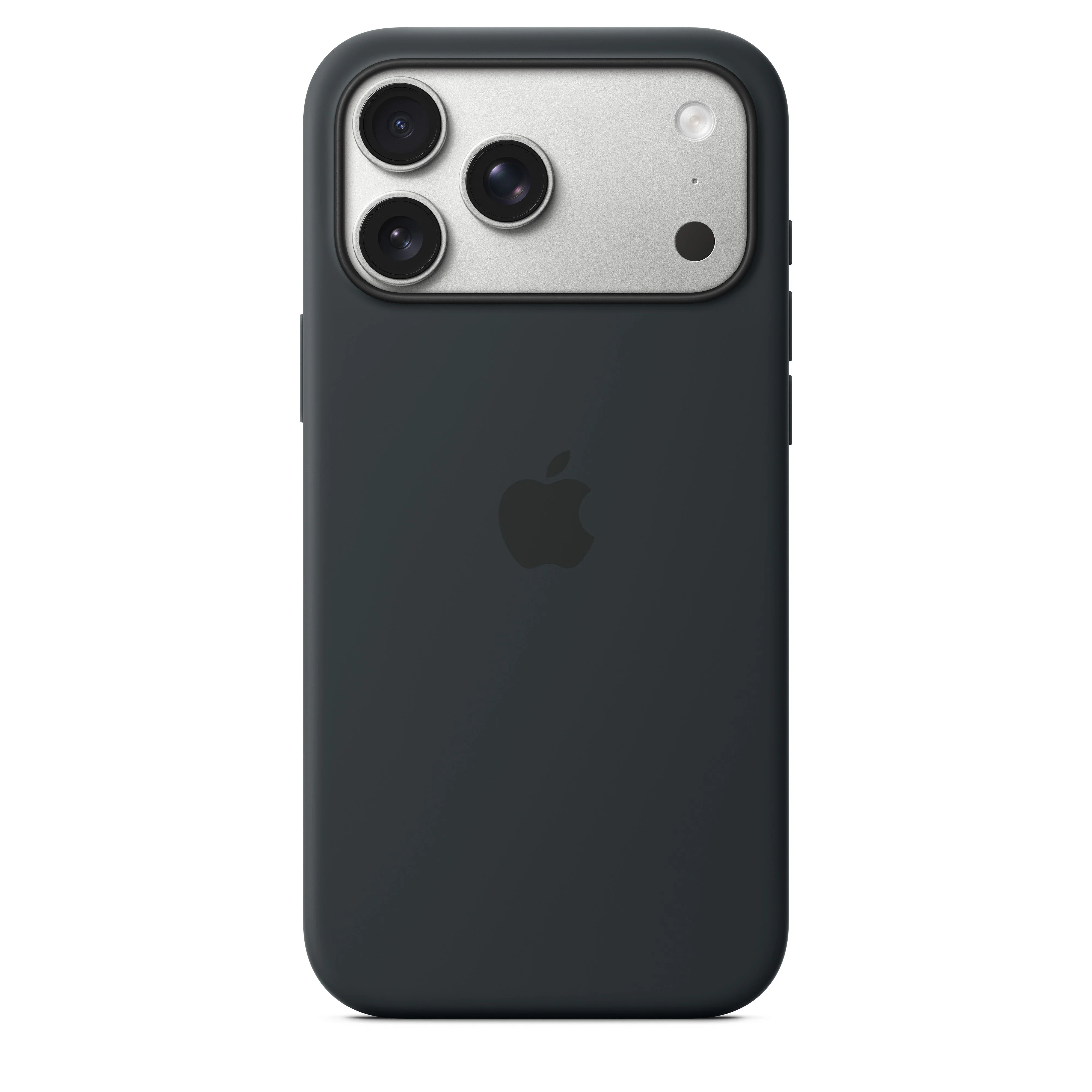 iPhone 17 Pro Max Silicone Case with MagSafe – Black - Image 2