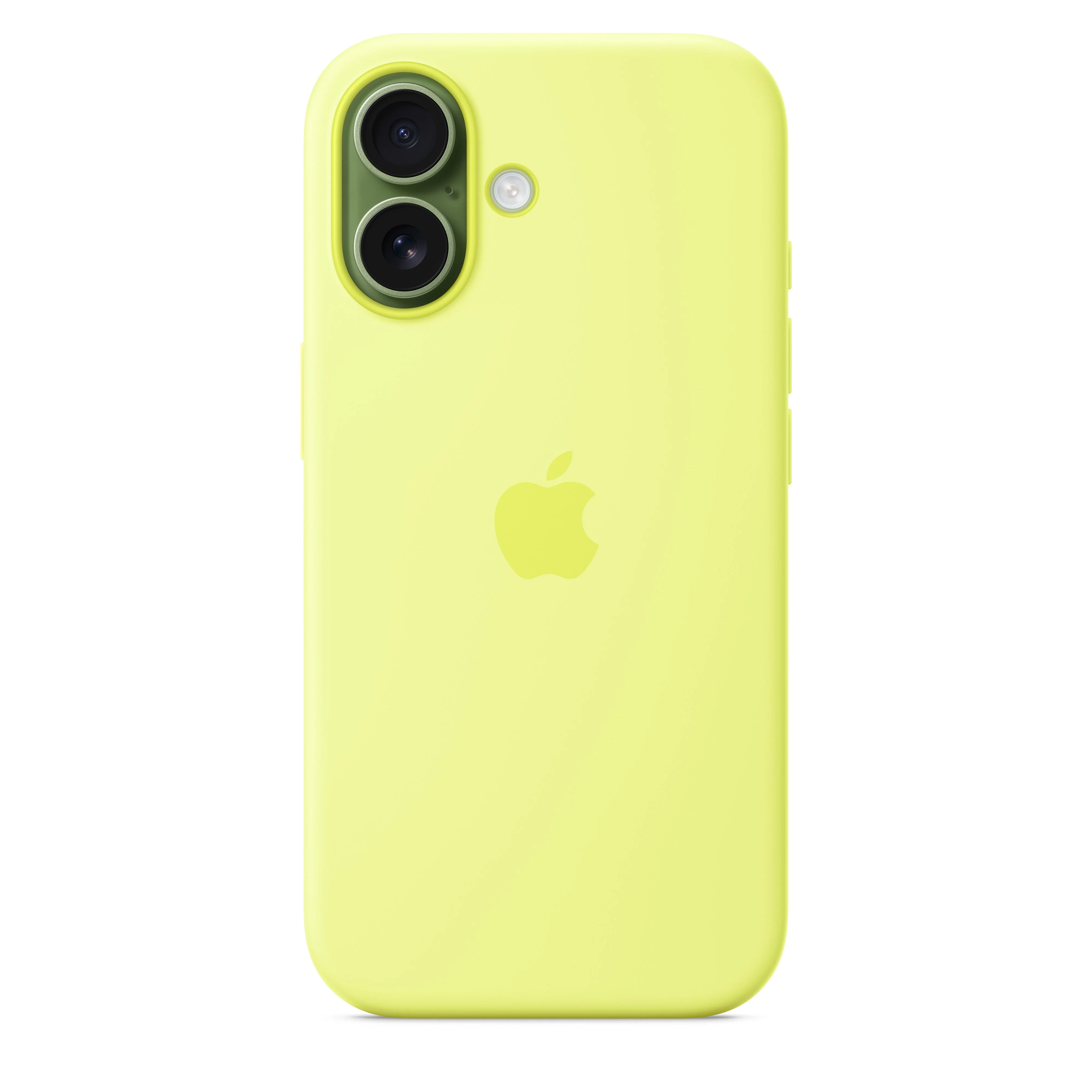 iPhone 17 Silicone Case with MagSafe - Neon Yellow - Image 2