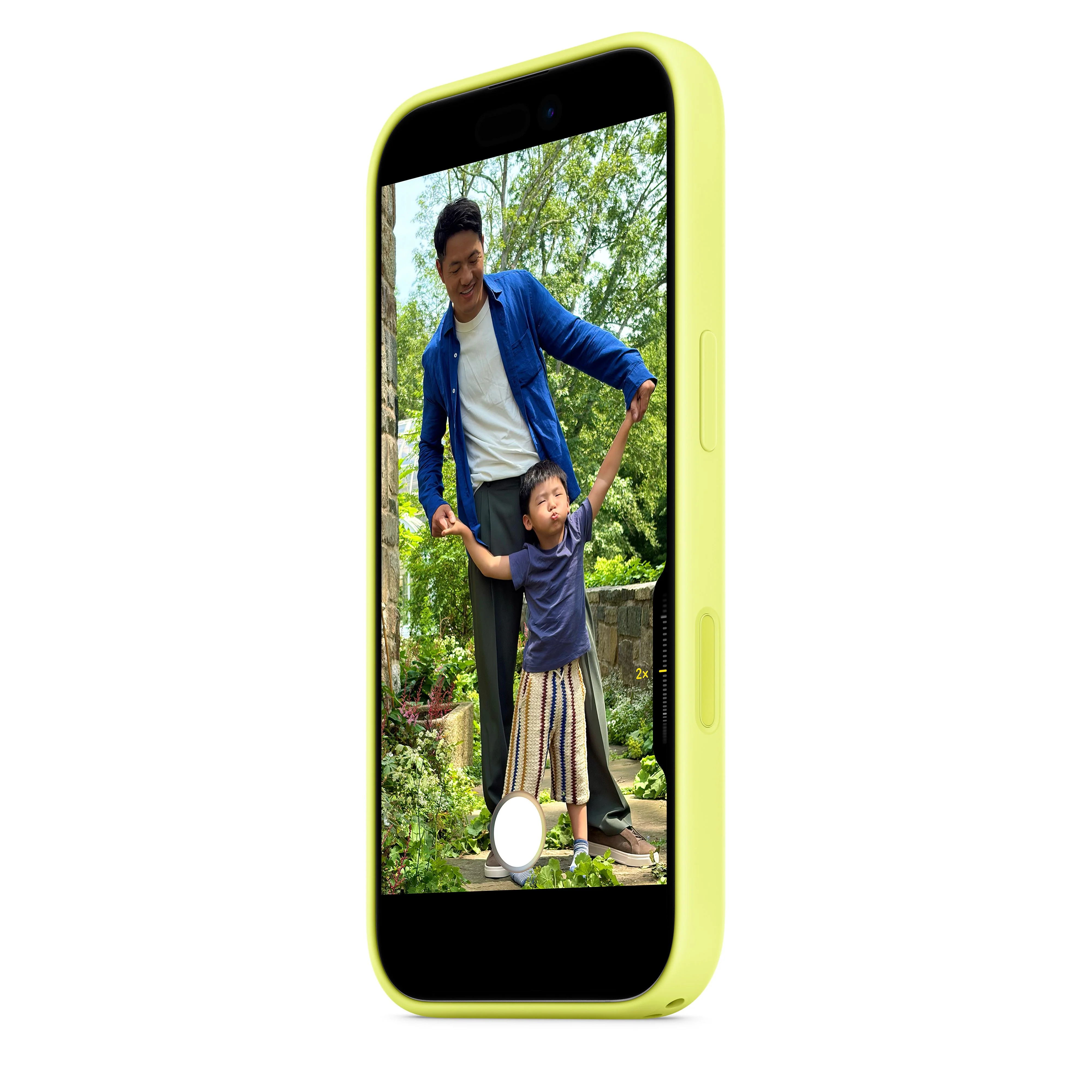 iPhone 17 Silicone Case with MagSafe - Neon Yellow - Image 6