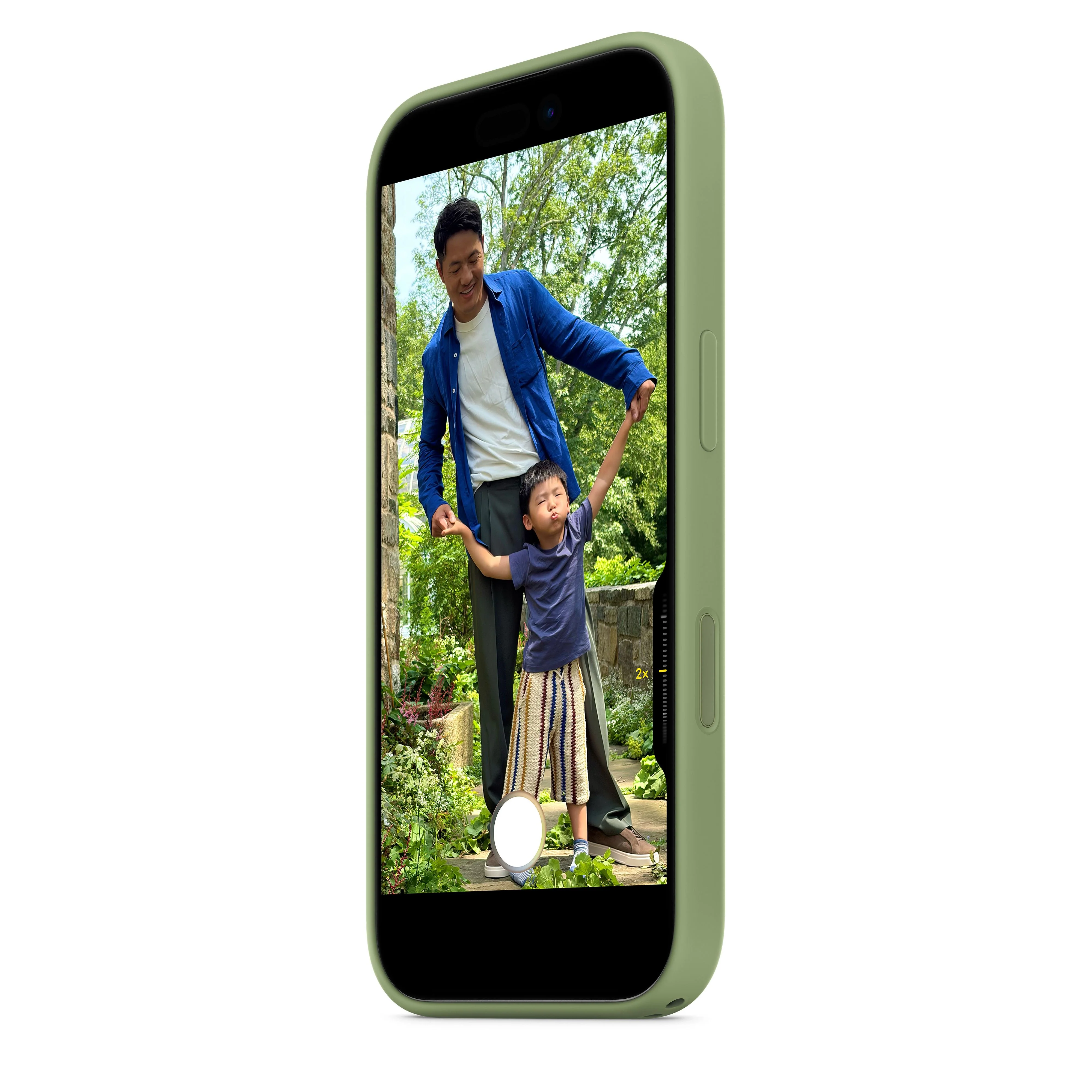 iPhone 17 Silicone Case with MagSafe - Light Moss - Image 6