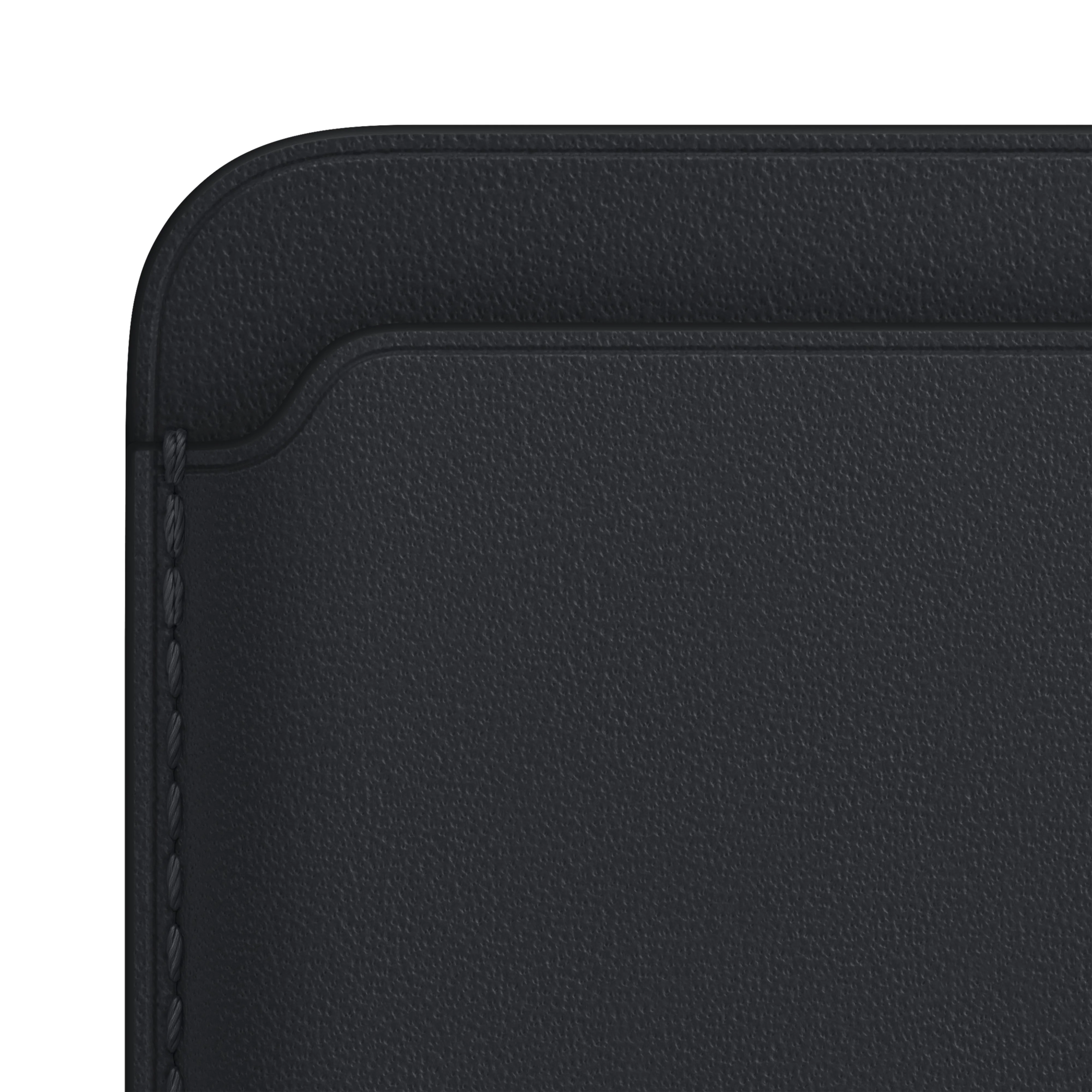 iPhone Leather Wallet with MagSafe - Midnight - Image 2