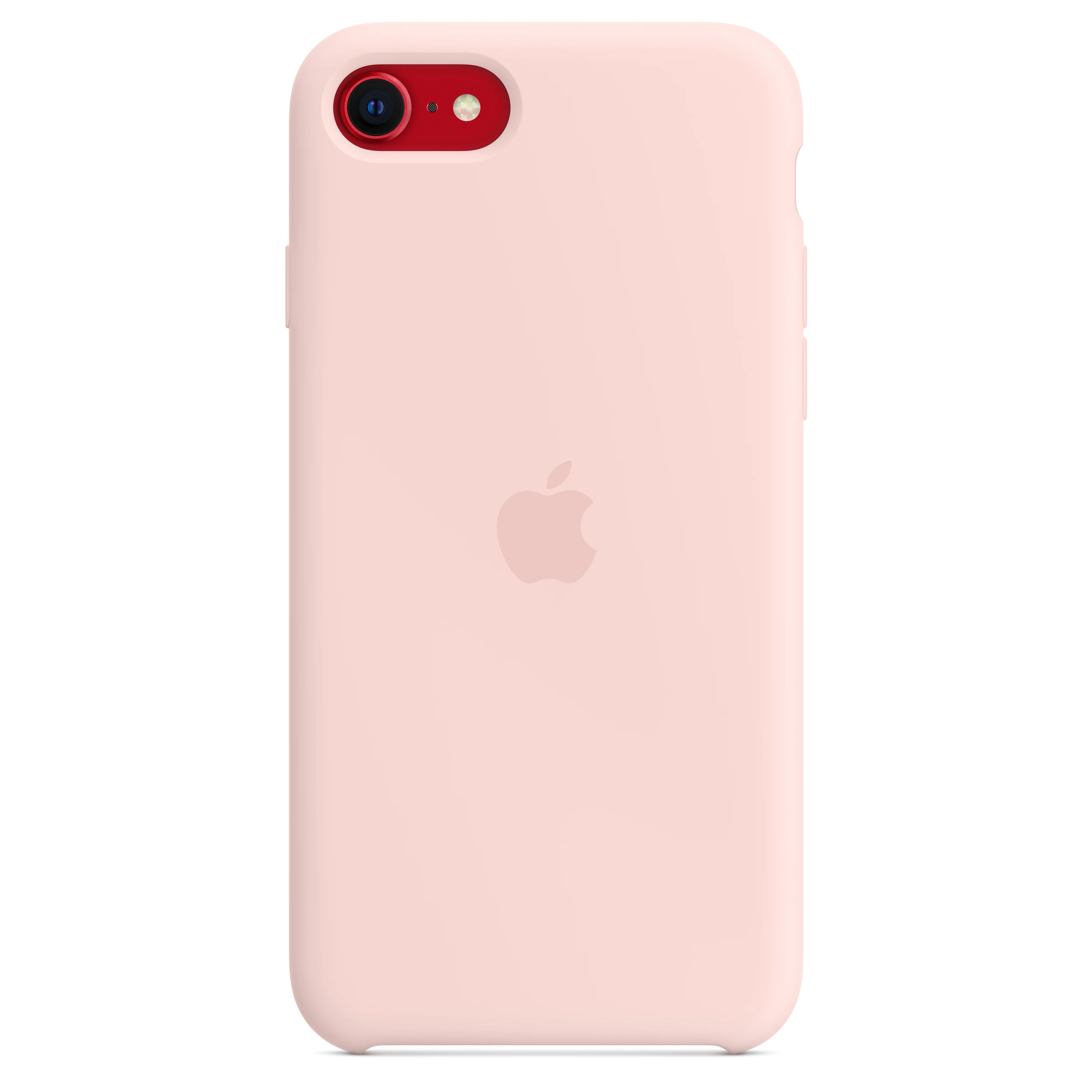iPhone SE Silicone Case - Chalk Pink - Image 3