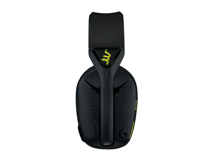 Logitech G435 Wireless Headset - Black And Neon Yellow - Image 2