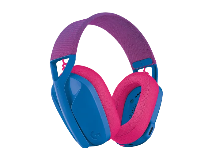 Logitech G435 Wireless Headset - Blue And Raspberry - Image 3
