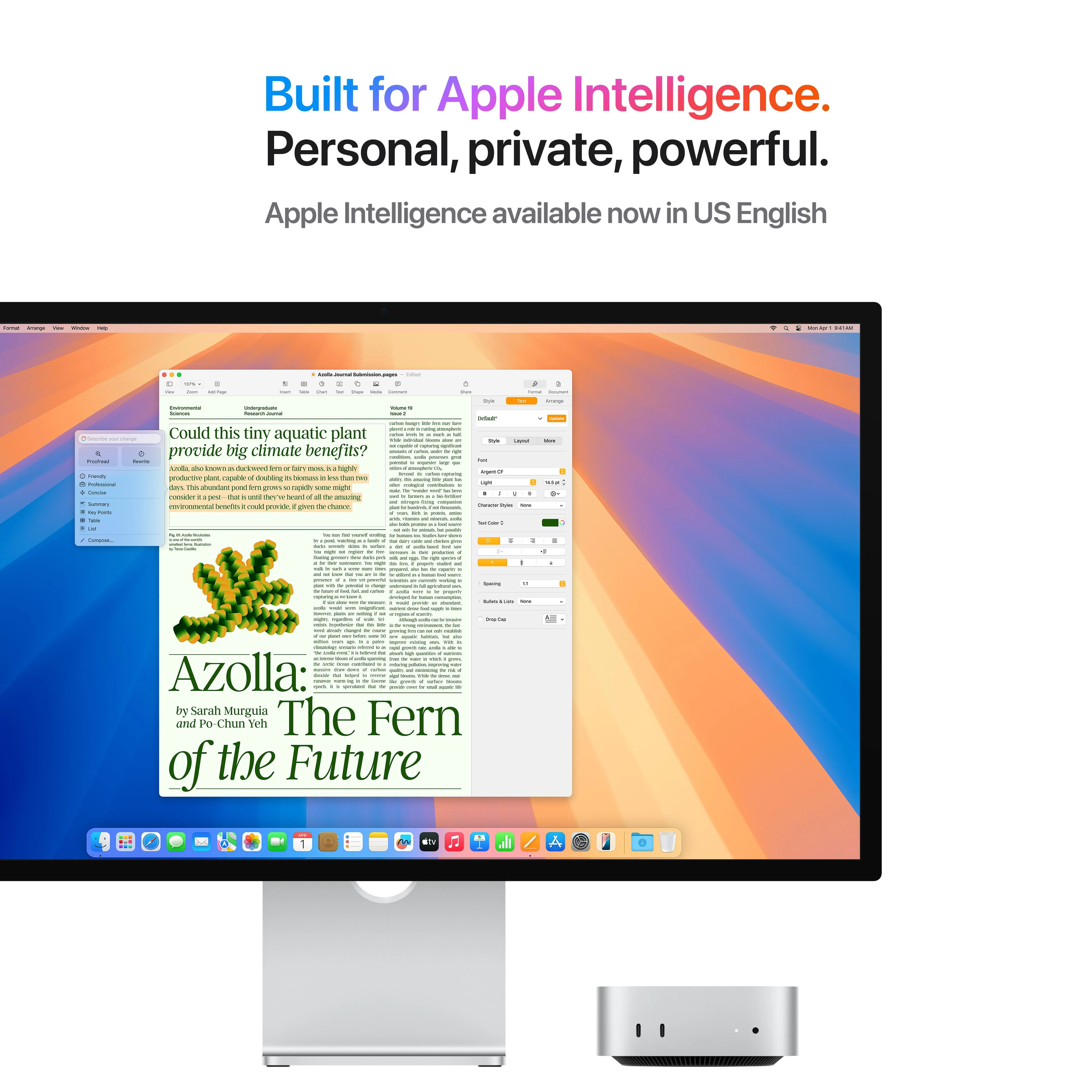 Mac mini: Apple M4 chip with 10-core CPU and 10-core GPU, 256GB SSD - Silver - Image 4